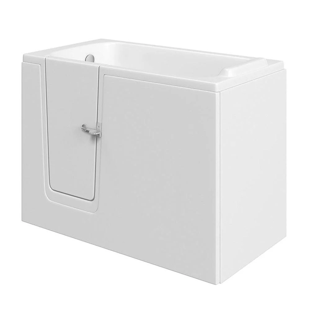 Lindley 1210mm Walk-In Deep Soak Bath Inc Front & End Panels - Image 4