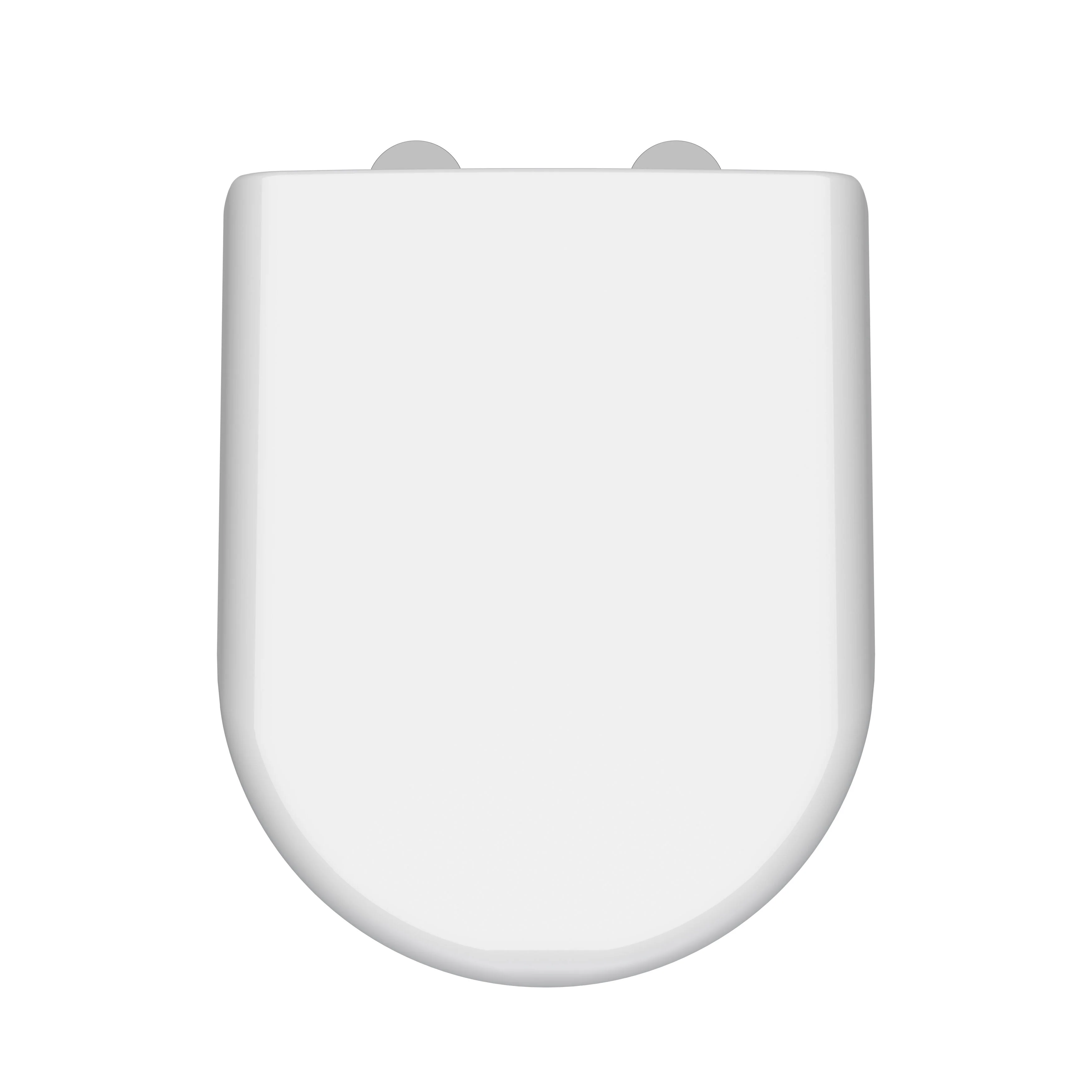 Luxury D-Shape Soft Close Top Fixing Quick Release Toilet Seat