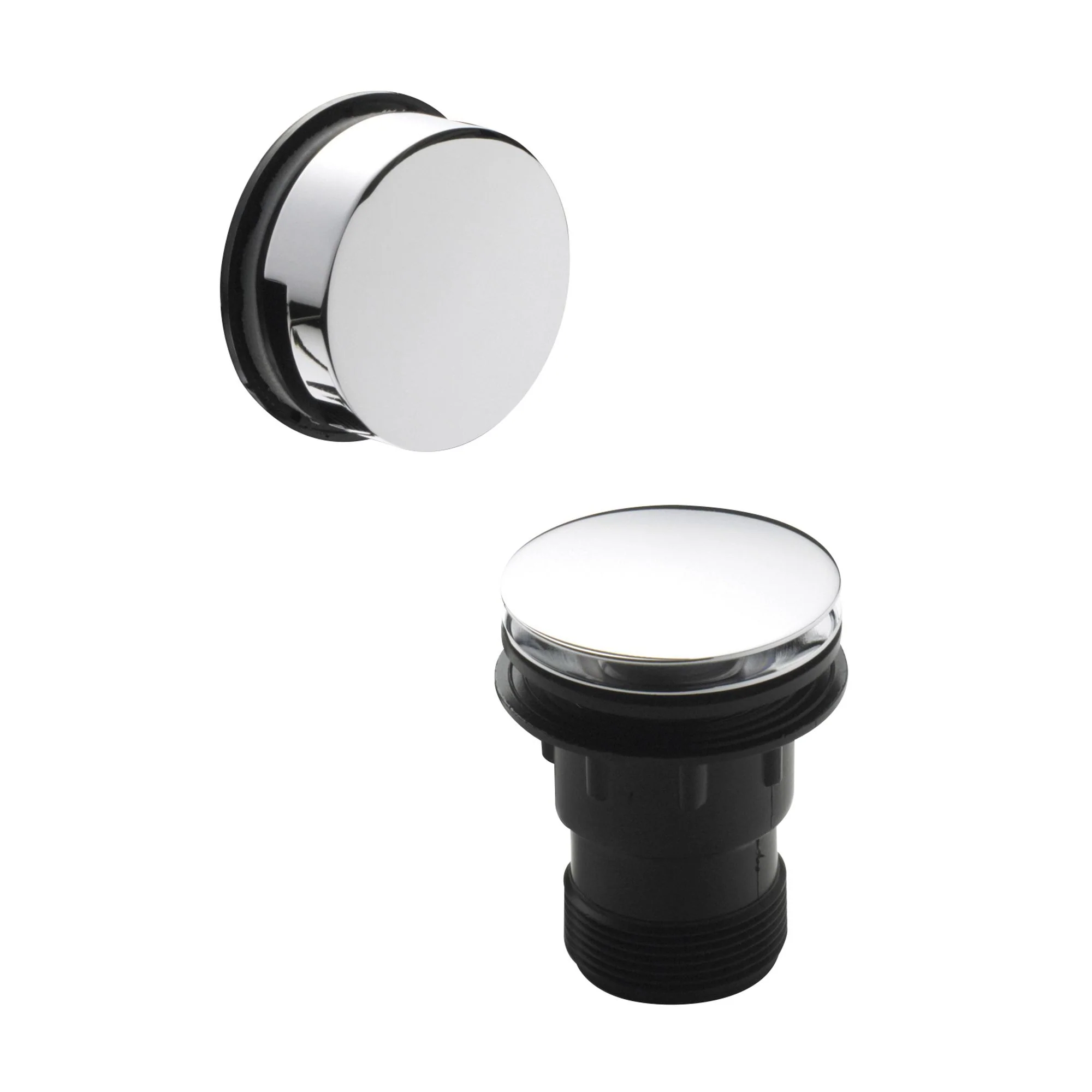 Luxus Easyclean Sprung Bath Waste Extended (900mm) - Chrome