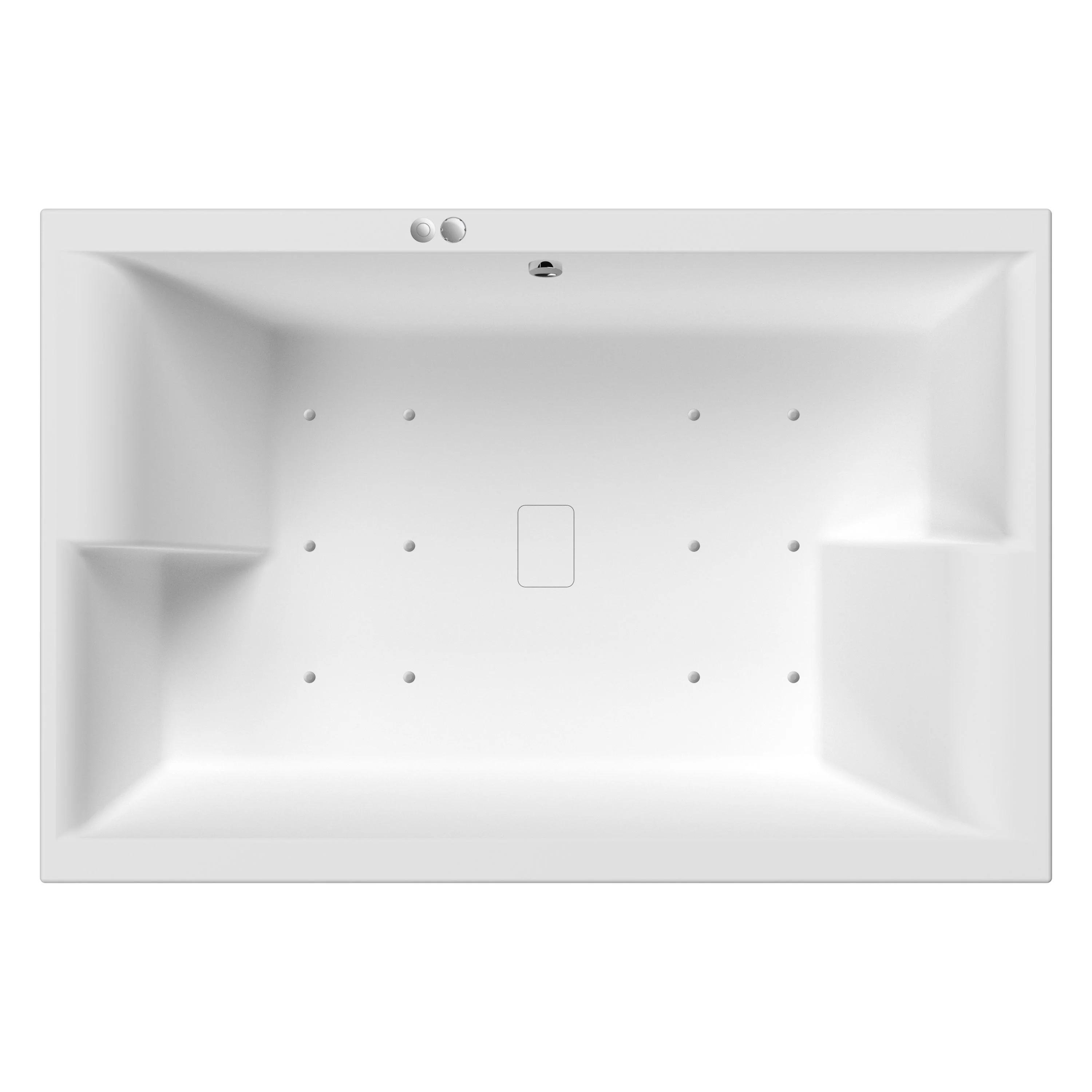 Luxus II Superdeep Hydrotherapy Air SPA Bath - 1800 x 1200mm - Image 3
