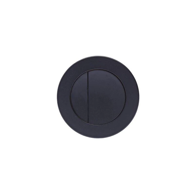 Mantello Black 1000mm Vanity & WC Set with Round Pan - Gloss Grey - Image 5