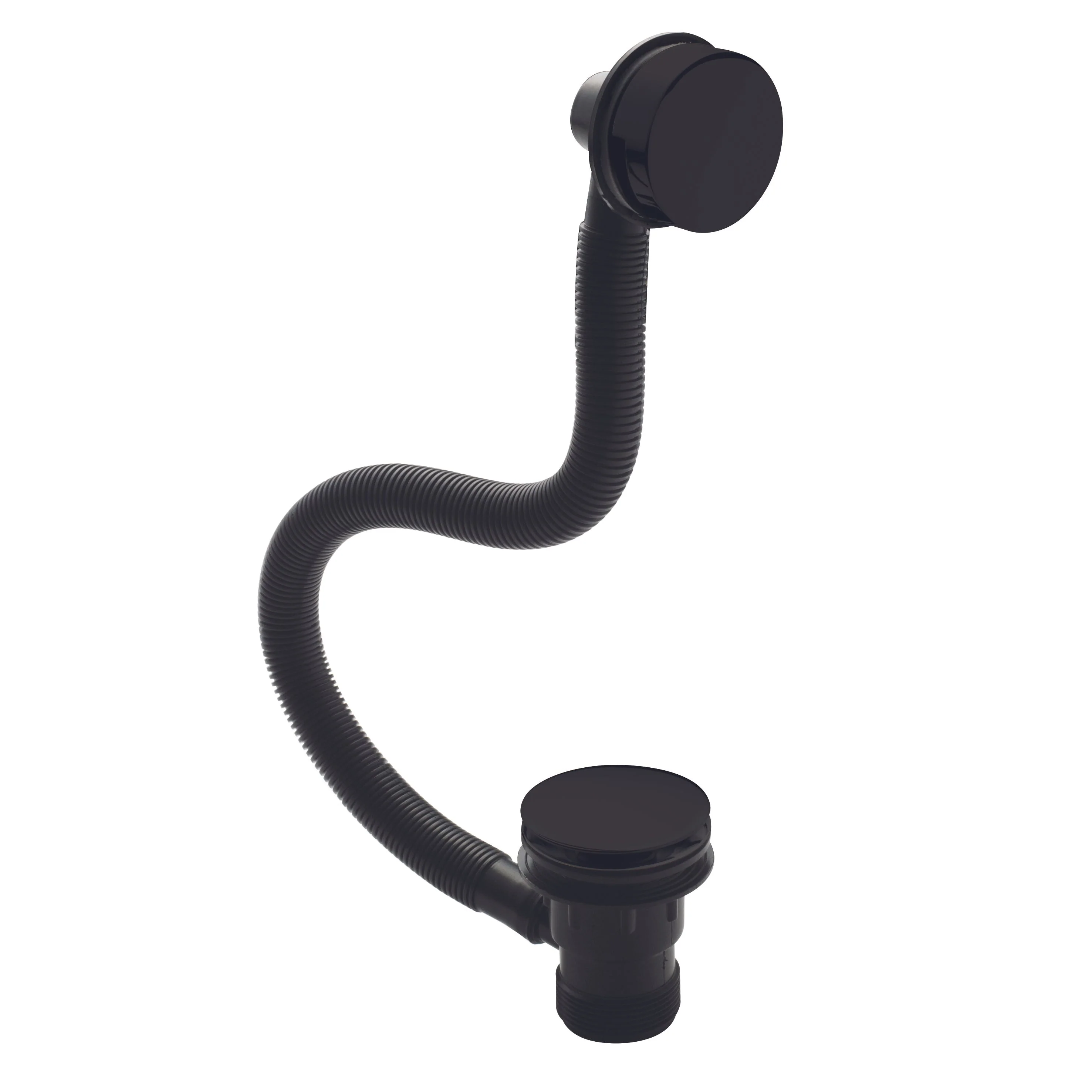 Mayford Complete Matt Black 1500 P Shaped Shower Bathroom Suite - Image 5