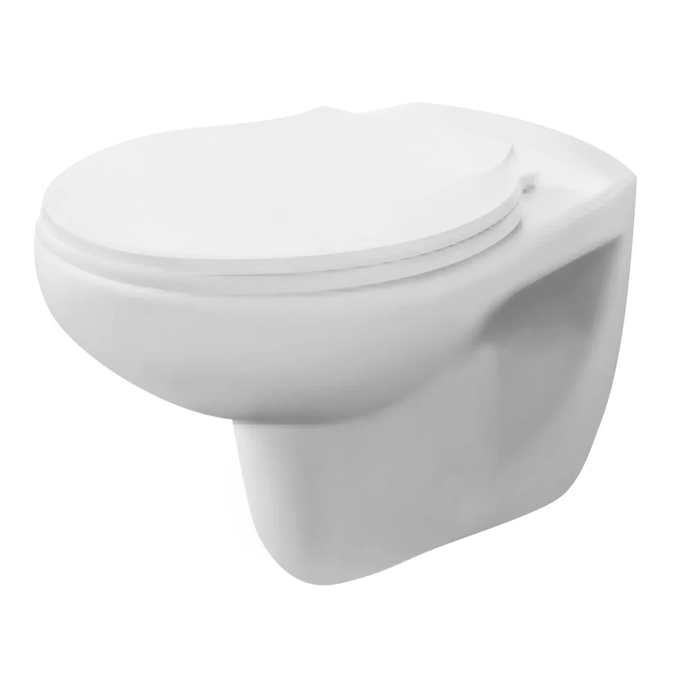 Melbourne Mid-Height Concealed Cistern Frames Wall Hung Pan - Round Plate - Image 10