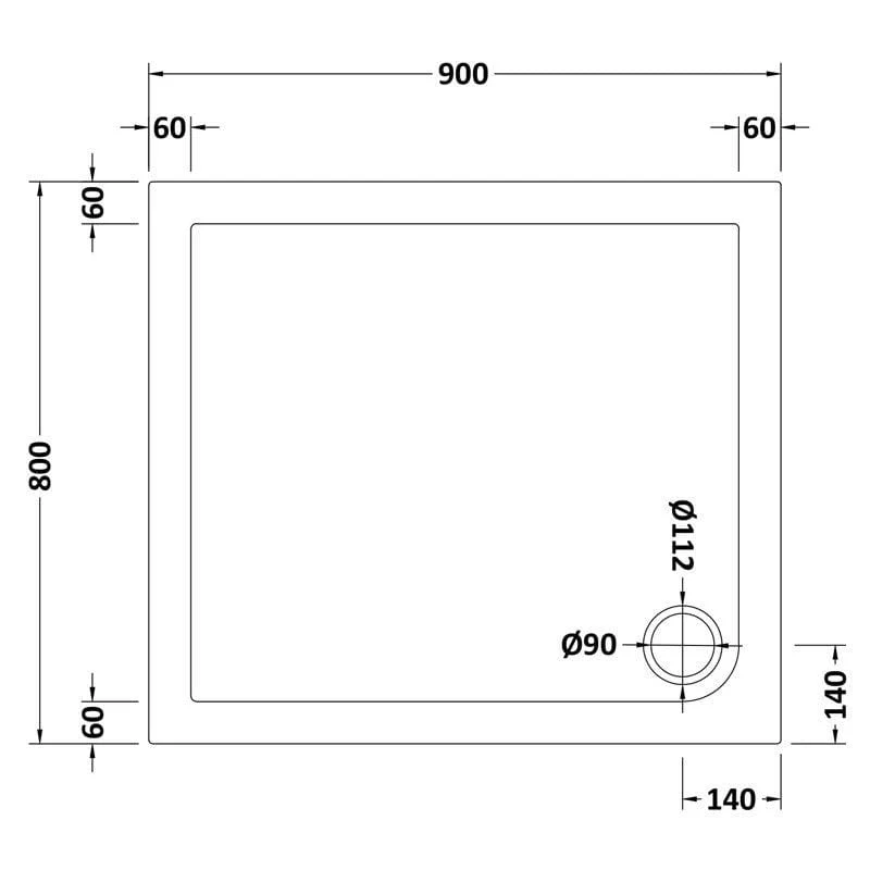 Rectangular Easy Plumb Stone Shower Trays - Image 4