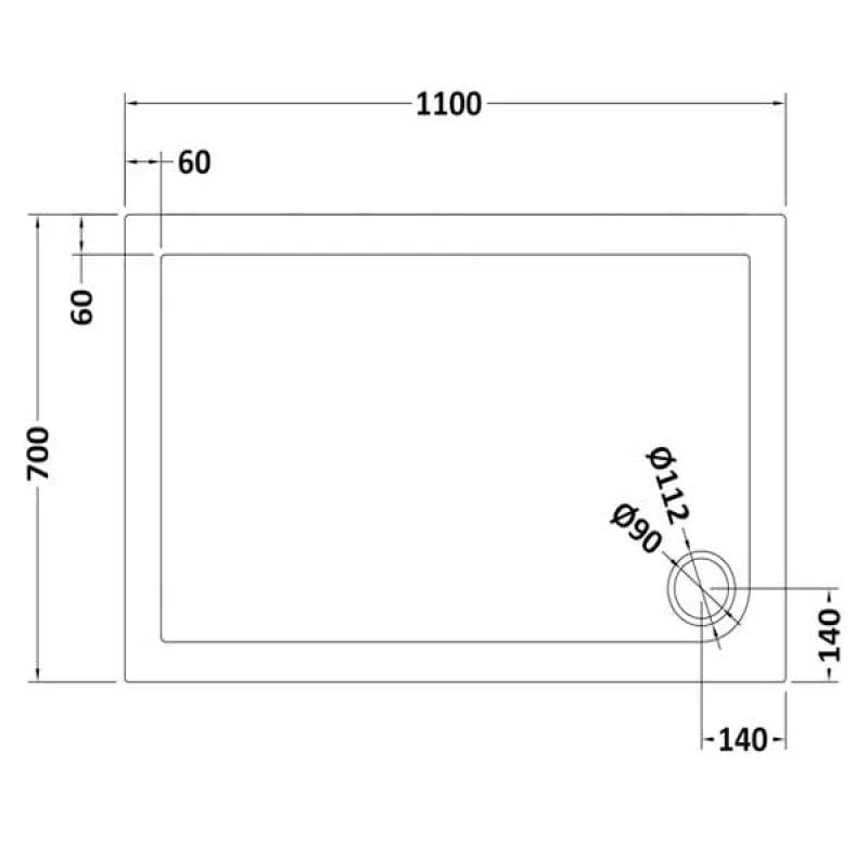 Rectangular Easy Plumb Stone Shower Trays - Image 9