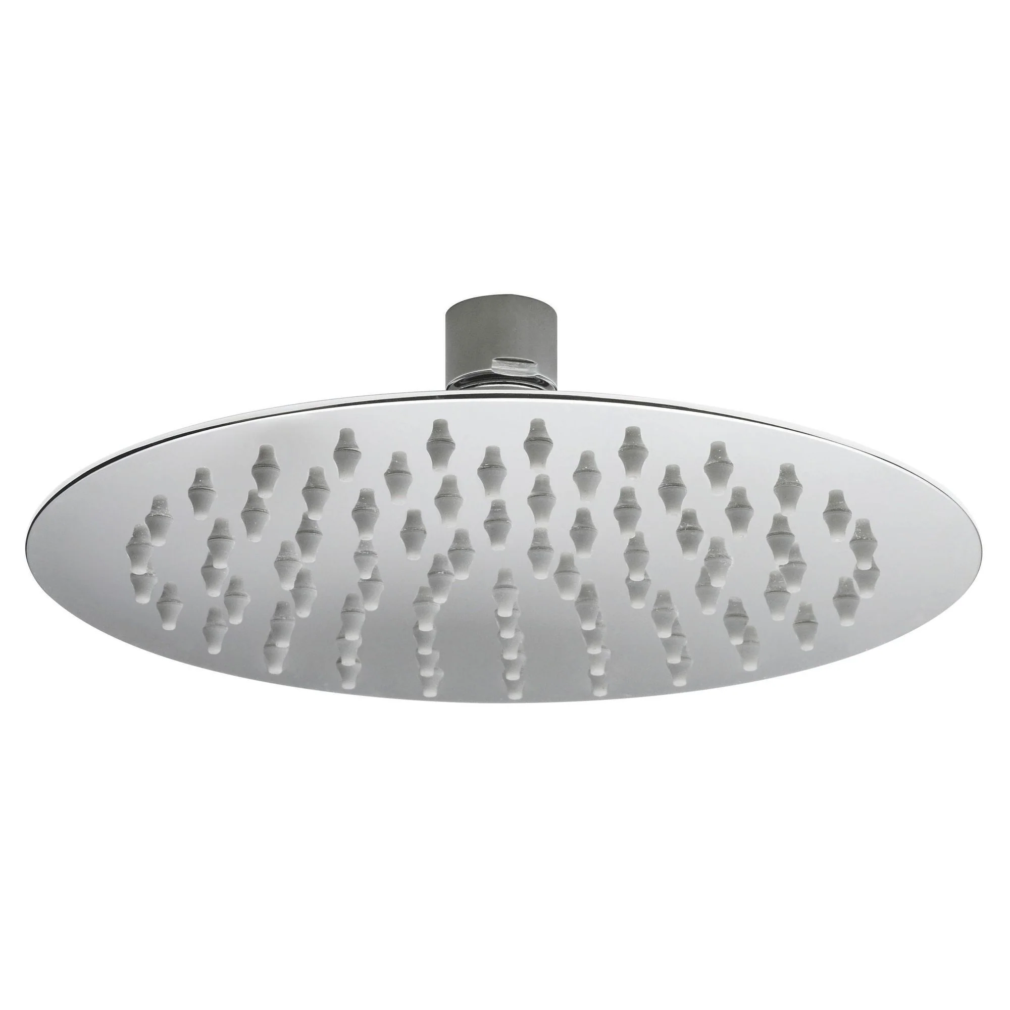 Nuie Round Fixed Shower Head 200mm Diameter - Chrome