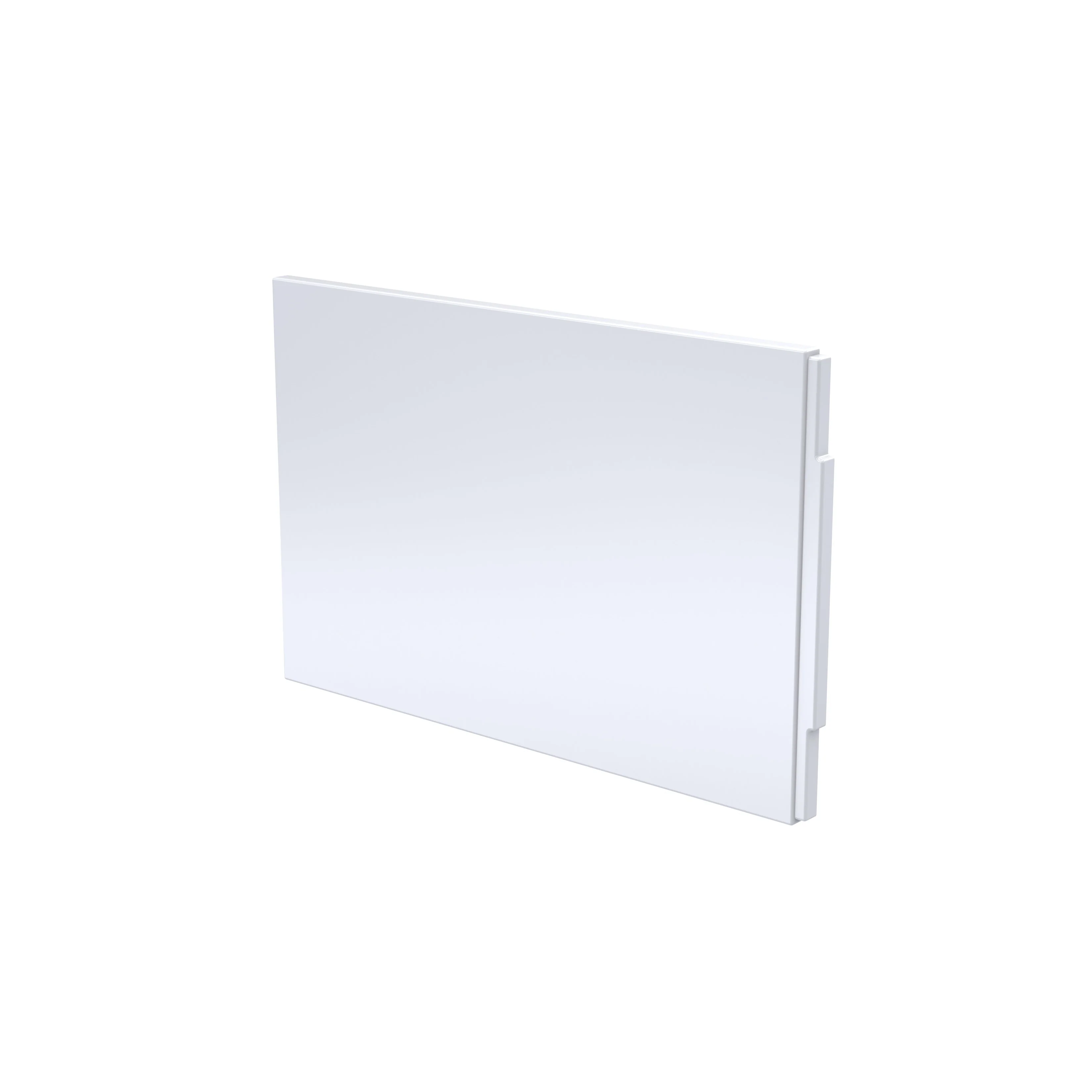 Nuie Acrylic End Panel (800mm) - Gloss White