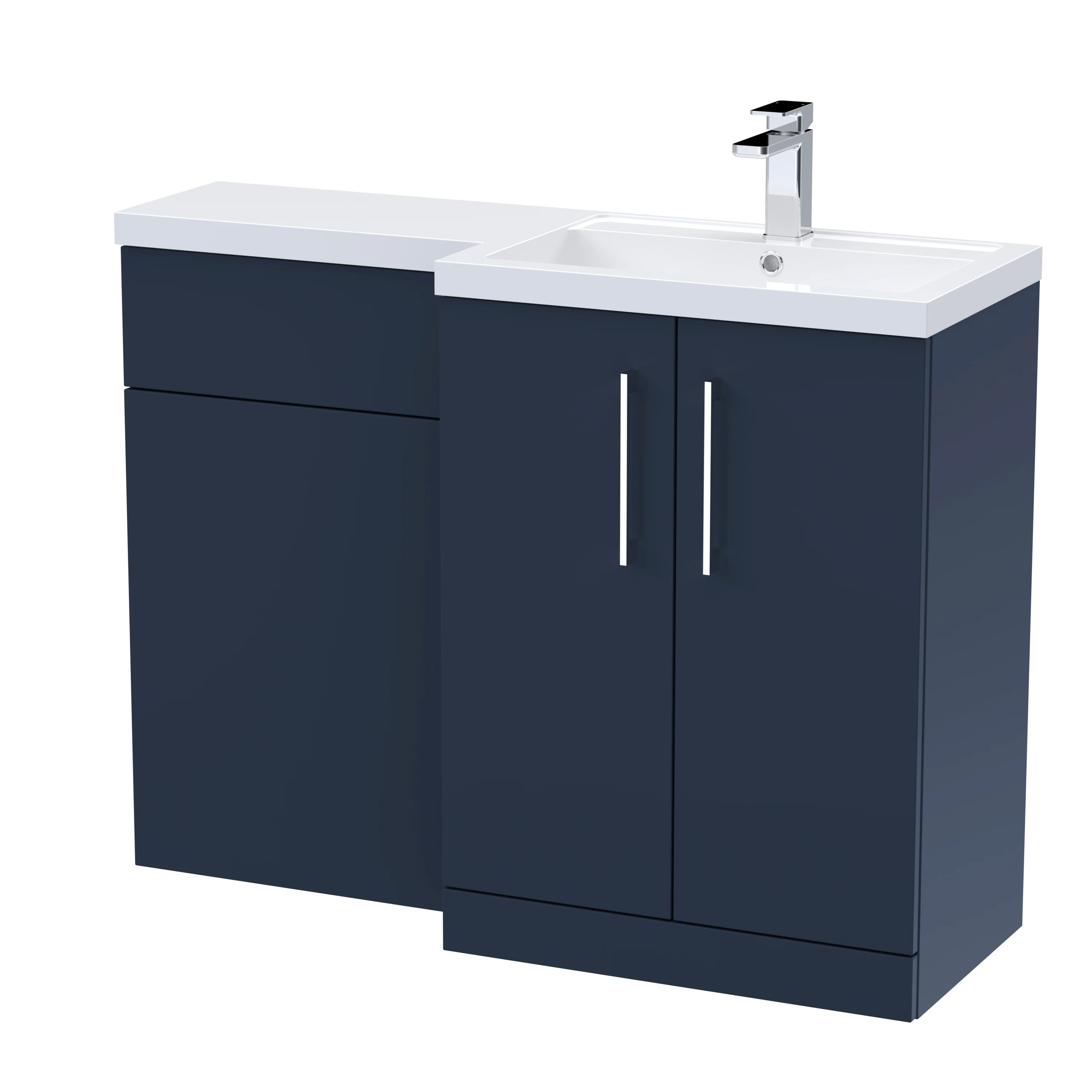 Nuie Arno 1100mm Right Hand Combination - Midnight Blue