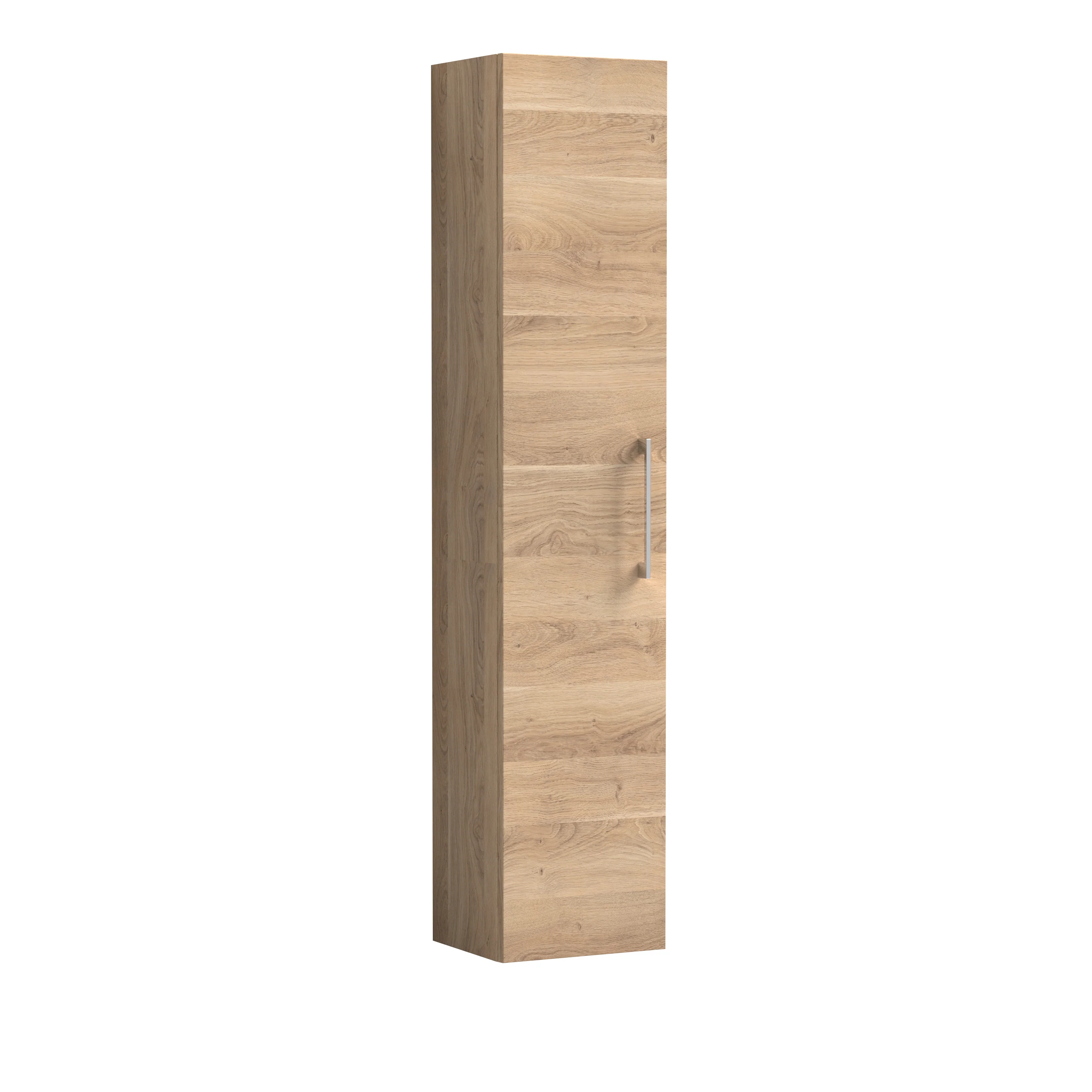 Nuie Arno 300mm Tall Unit (1 Door) - Bleached Oak - Image 2