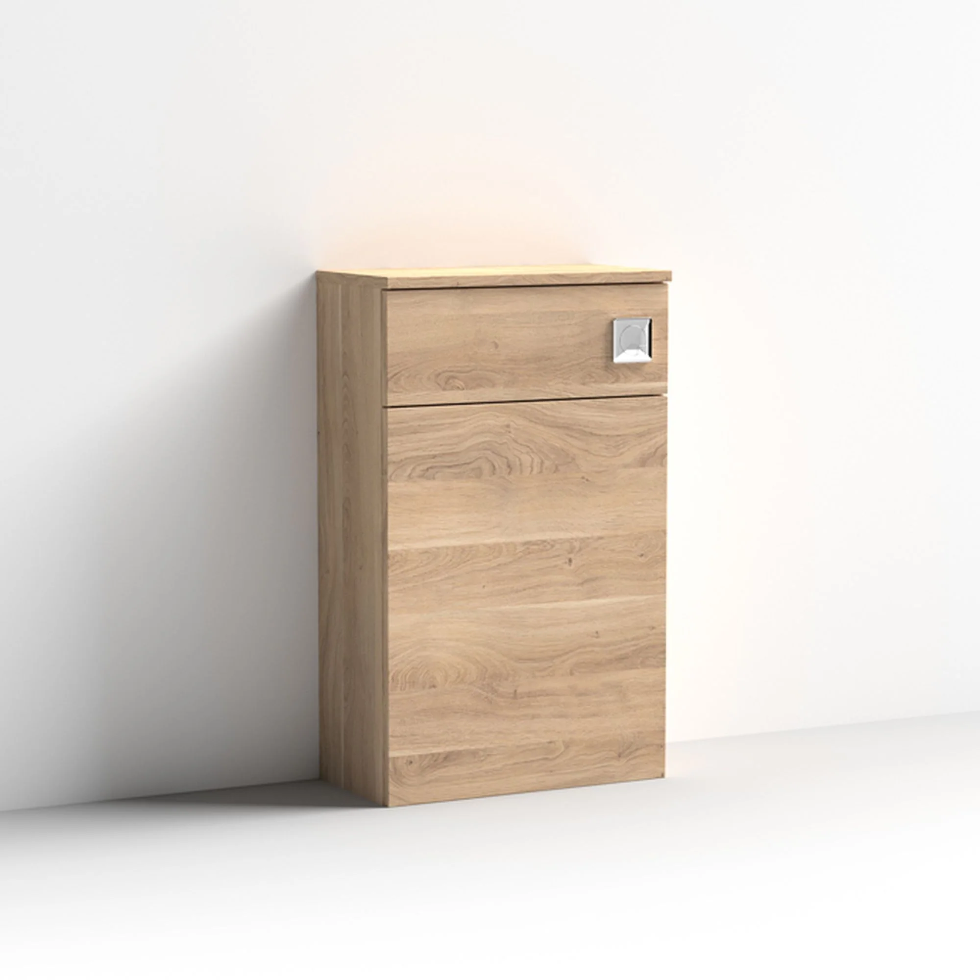 Nuie Arno 500mm WC Unit - Bleached Oak