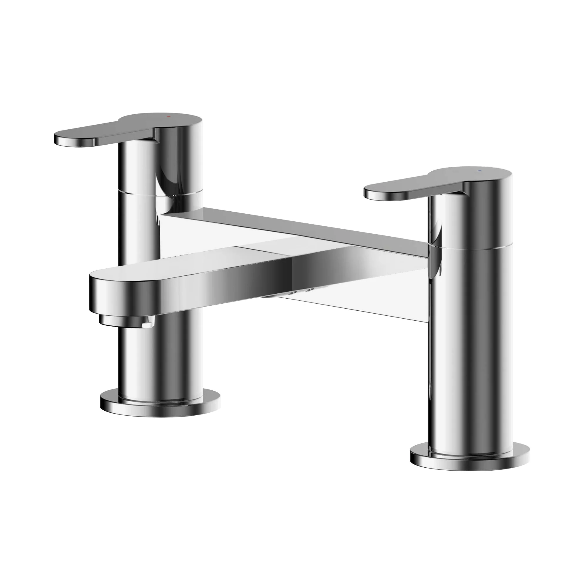 Nuie Arvan  Deck Mounted Bath Filler - Chrome - Image 3