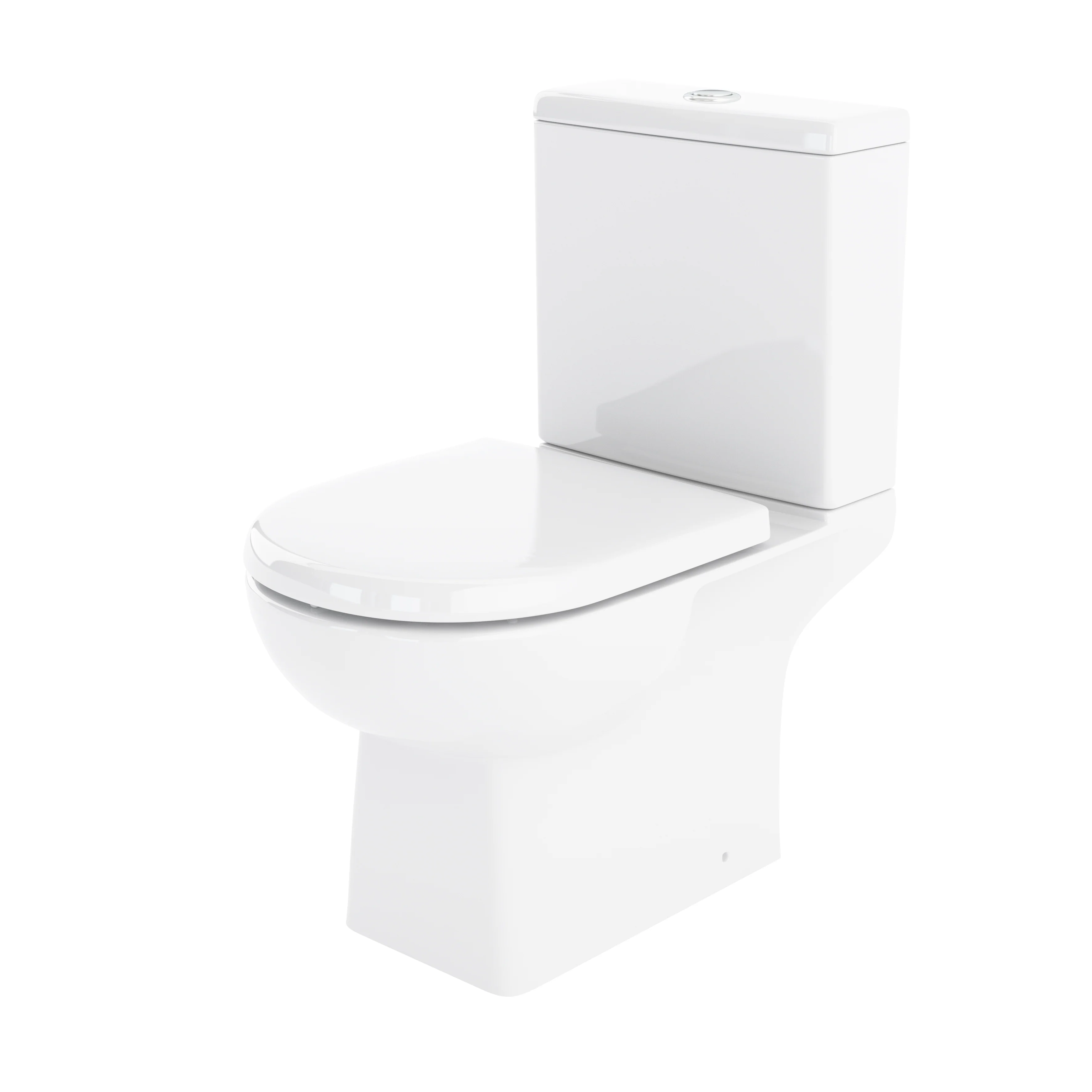 Nuie Asselby Close Coupled WC - White