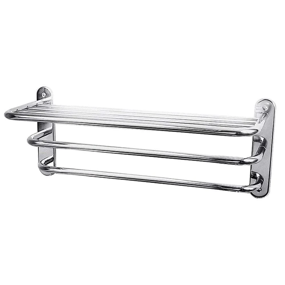 Nuie Chrome 3-Tier Towel Rack