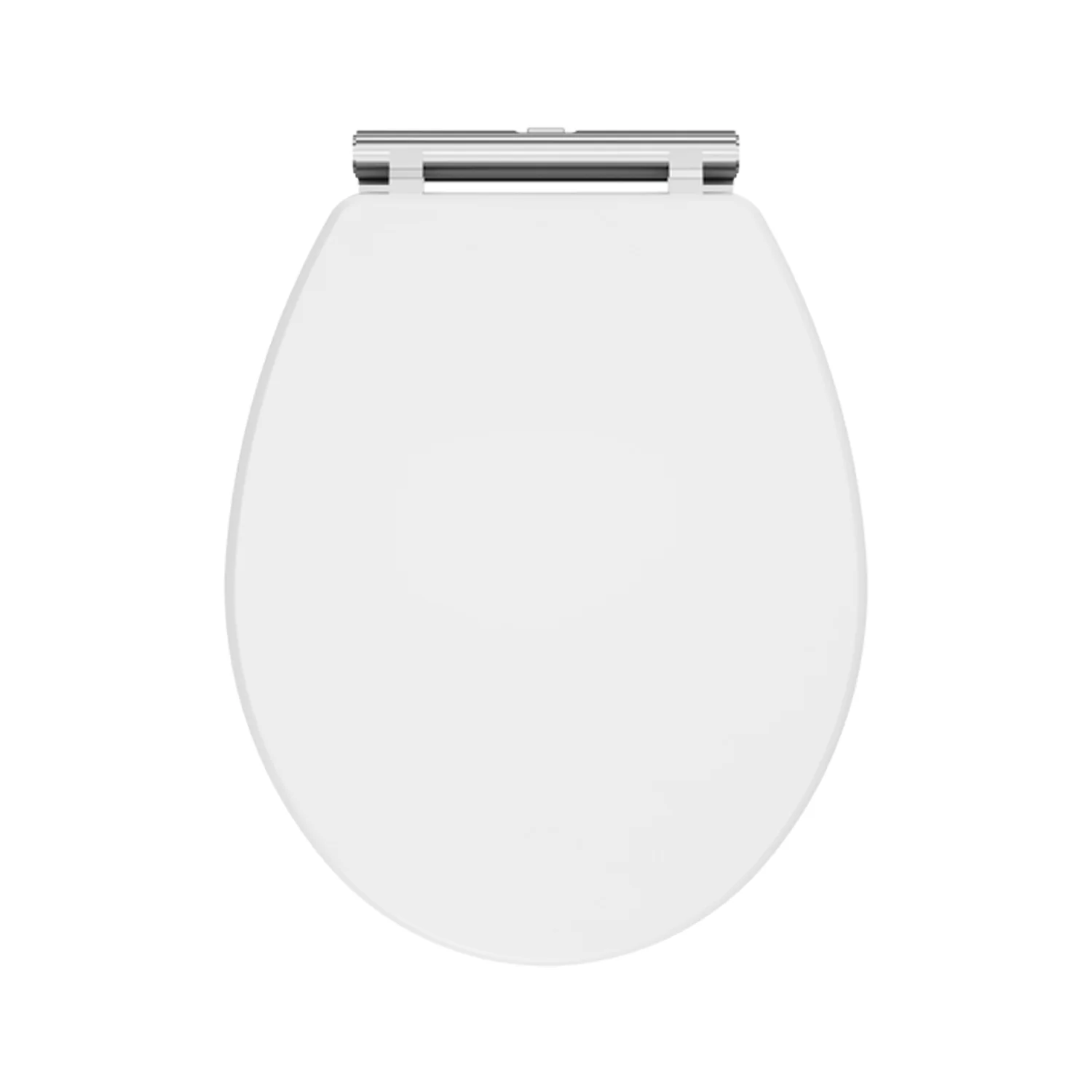 Nuie Classique Wooden Soft Close Toilet Seat - Satin White