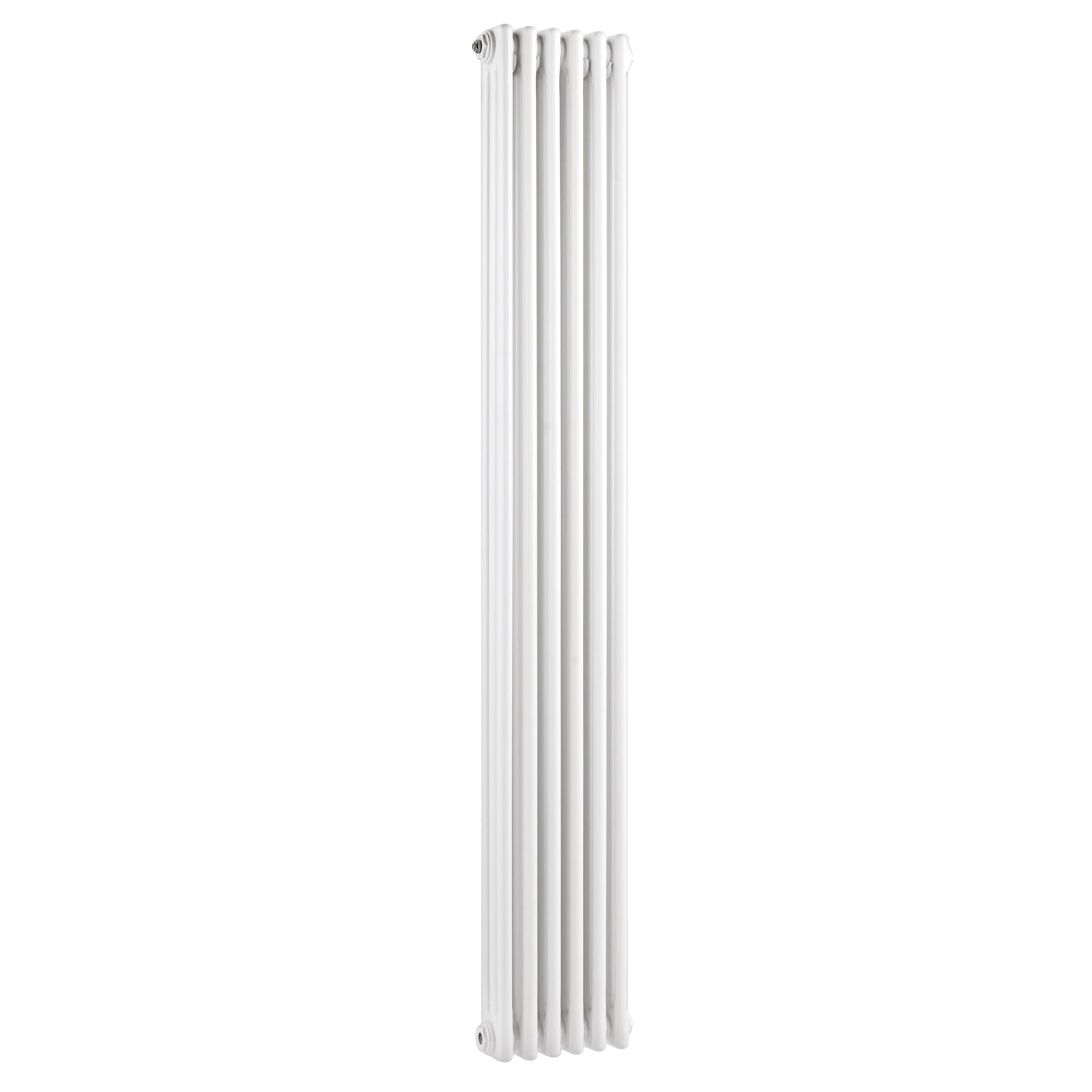 Nuie Colosseum Triple Column Traditional Radiator - High Gloss White - HX311