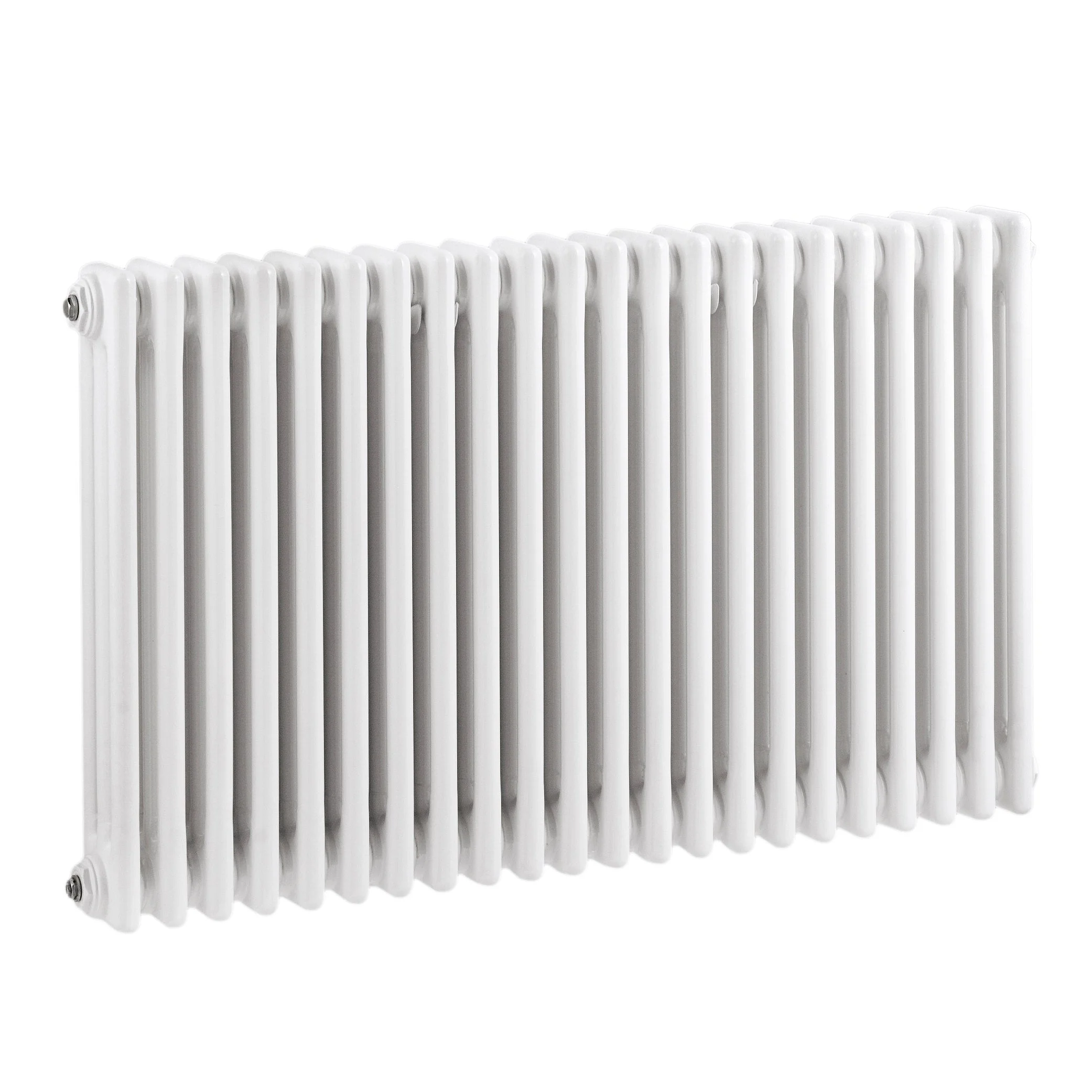 Nuie Colosseum Triple Column Traditional Radiator - High Gloss White - HX306