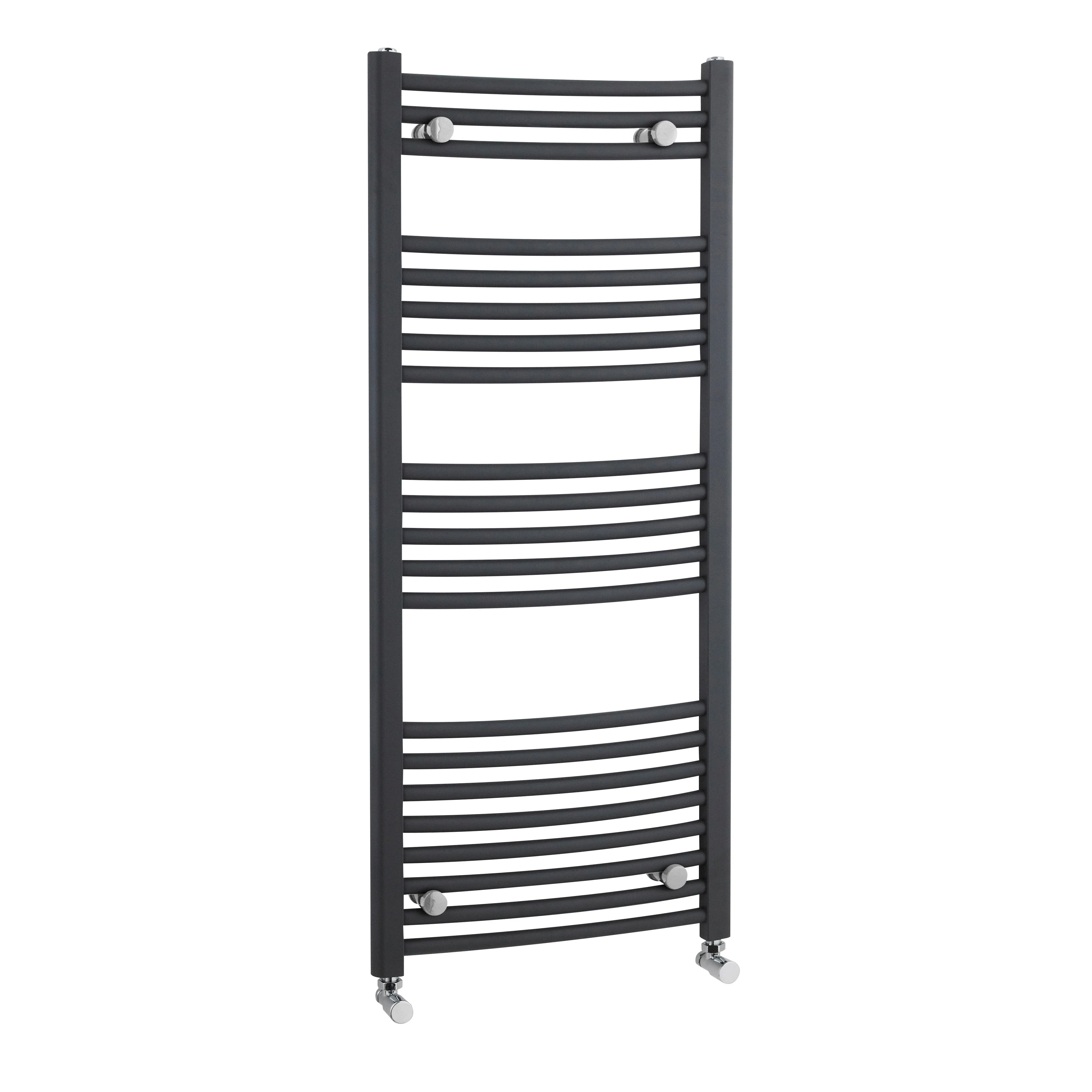 Nuie Curved 1150 x 500 Ladder Rail - Anthracite - Image 2