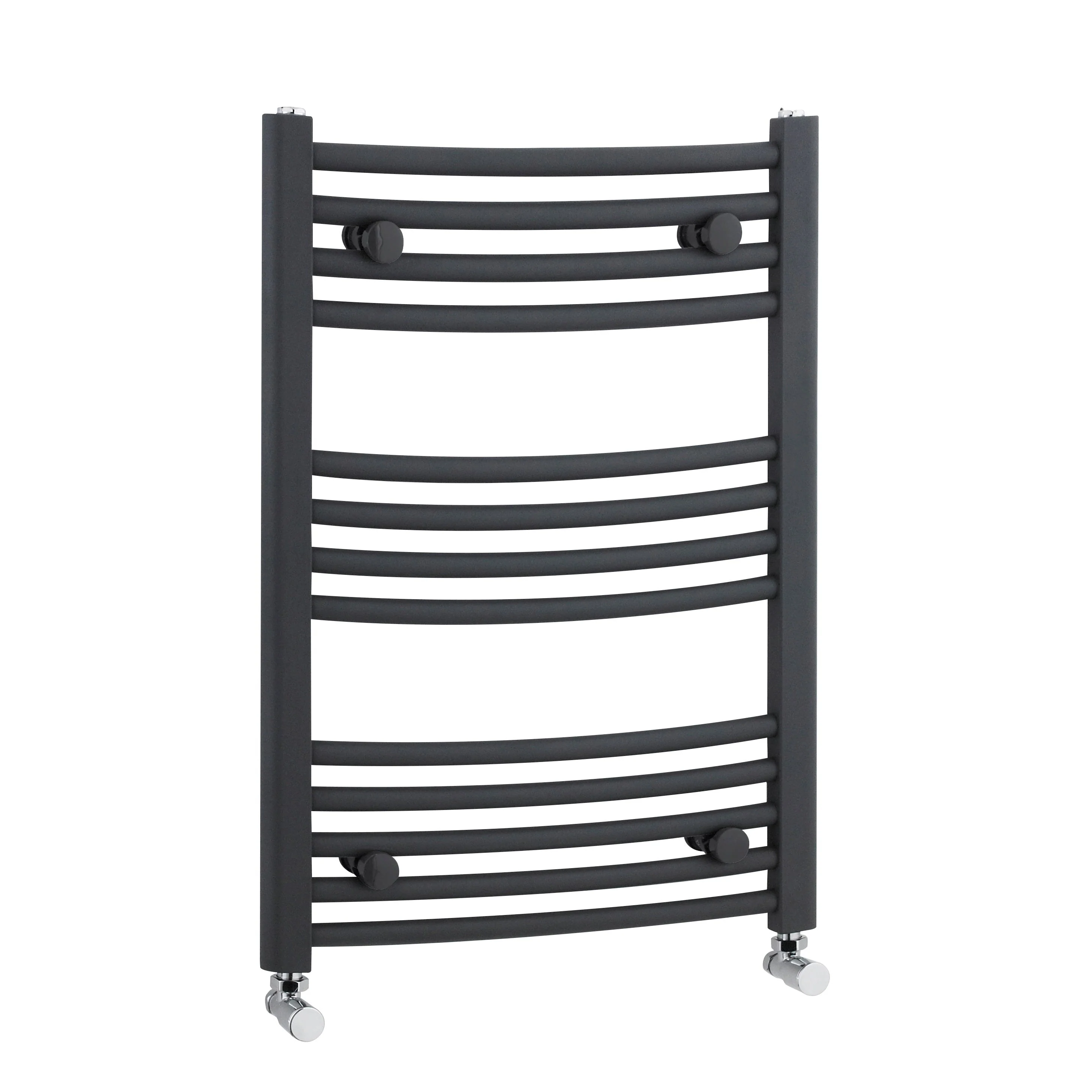 Nuie Curved 700 x 500 Ladder Rail - Anthracite - Image 2