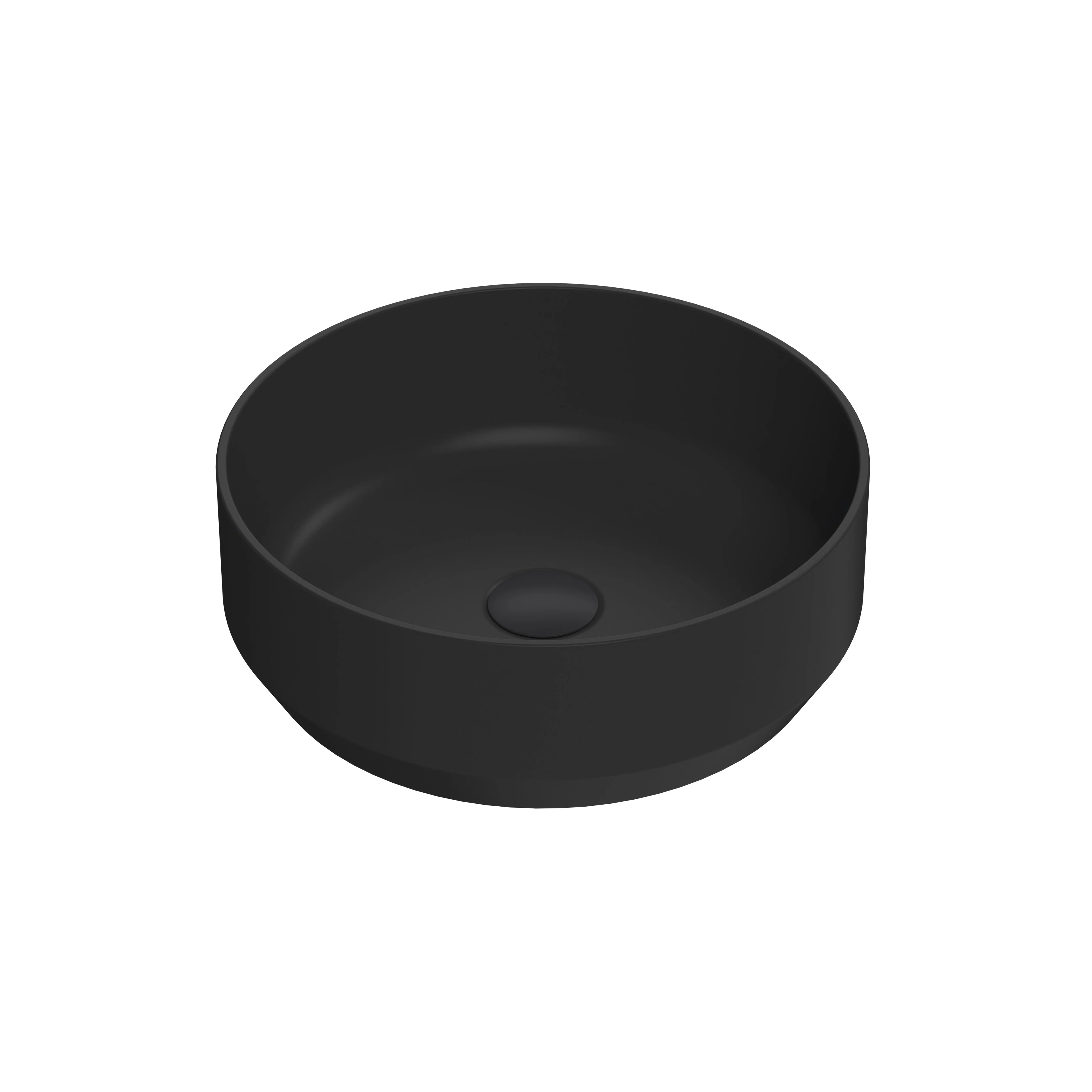 Nuie Eden 1000mm Countertop Vanity with Black Basin & WC Set - White - Image 6