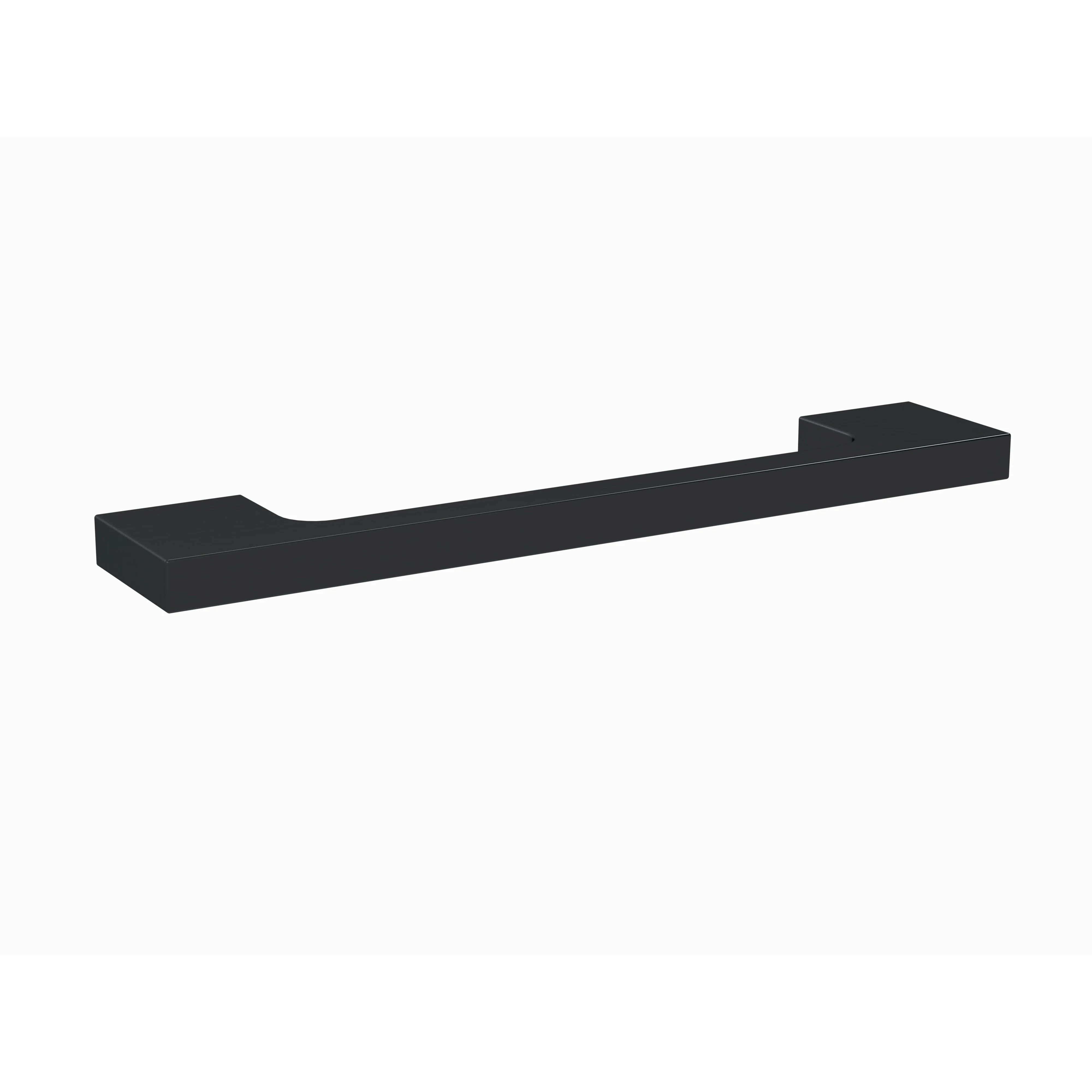 Nuie Square D Handle 152mm (128mm centre) - Matt Black