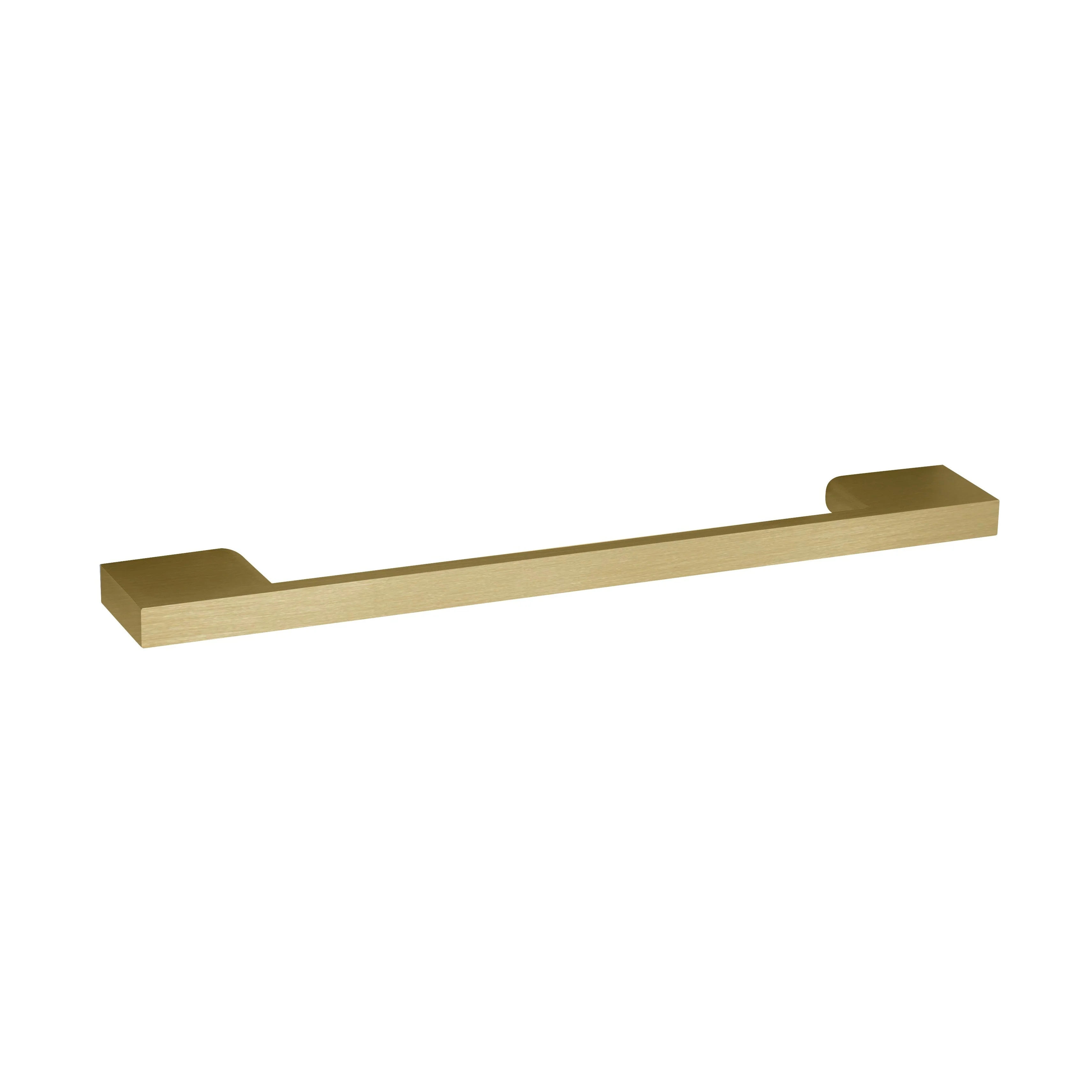 Nuie Square D Handle 191mm (160mm centre) - Brushed Brass