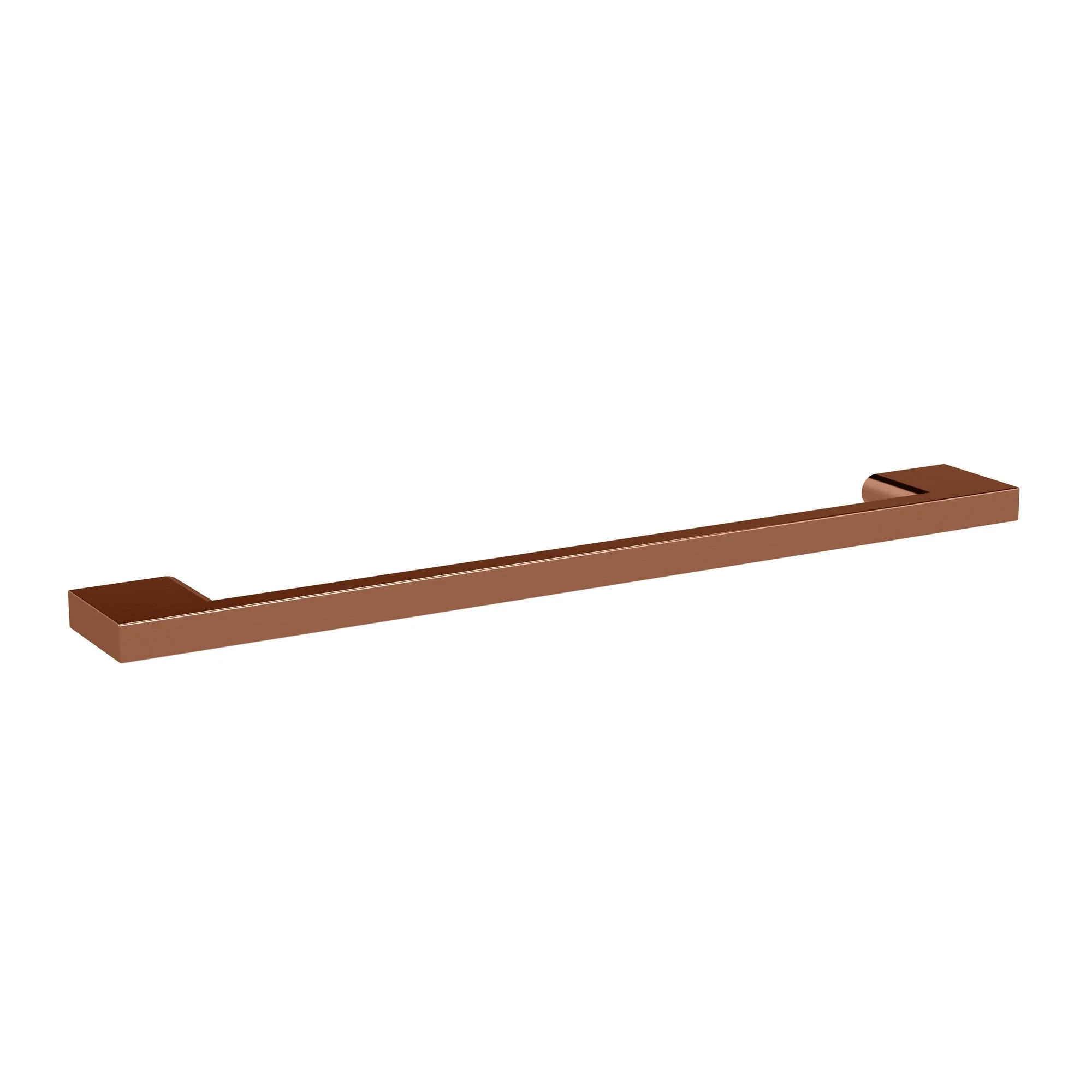 Nuie Square D Handle 223mm (192mm centre) - Brushed Bronze
