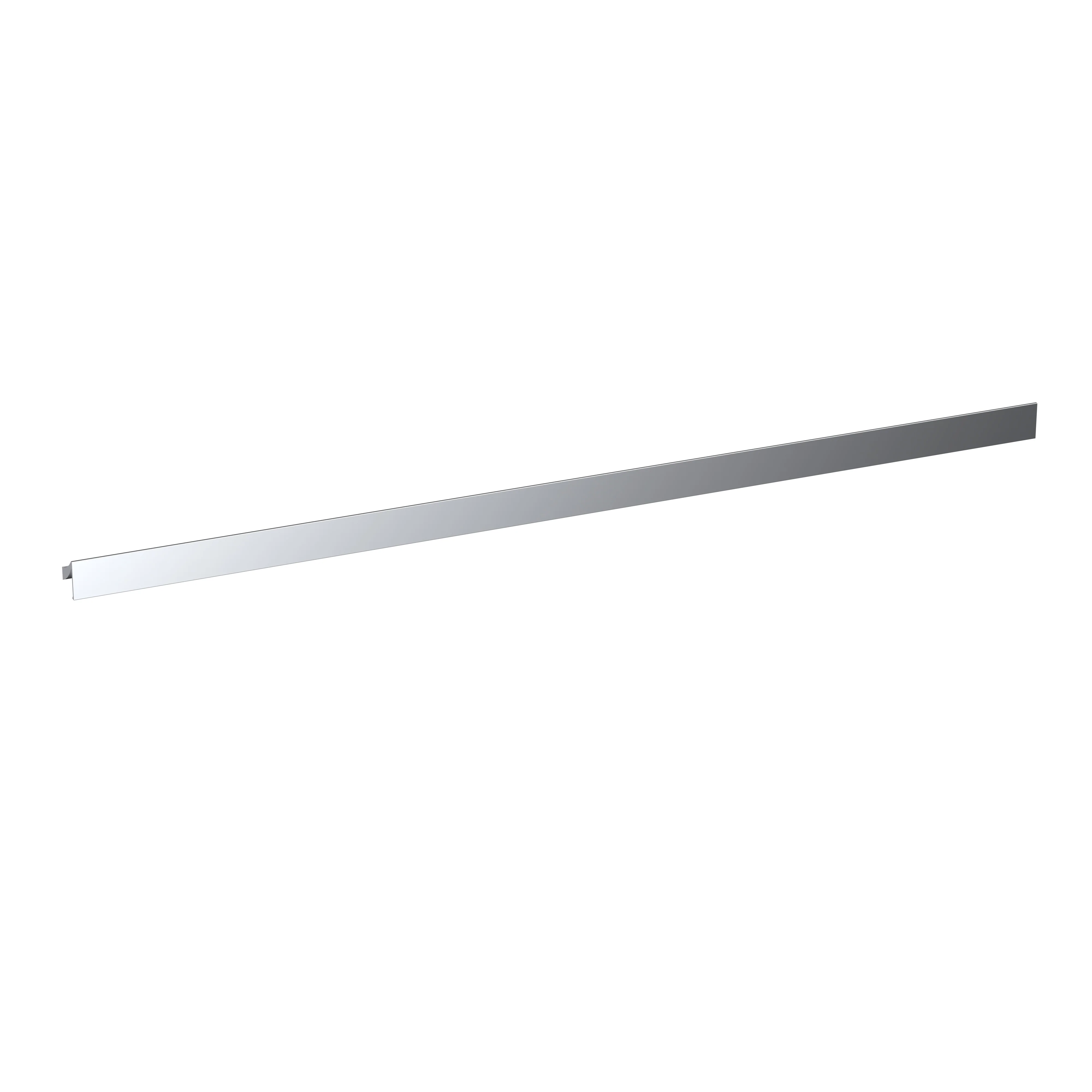 Nuie Profile F Shape Handle 760mm (480mm centre) - Chrome