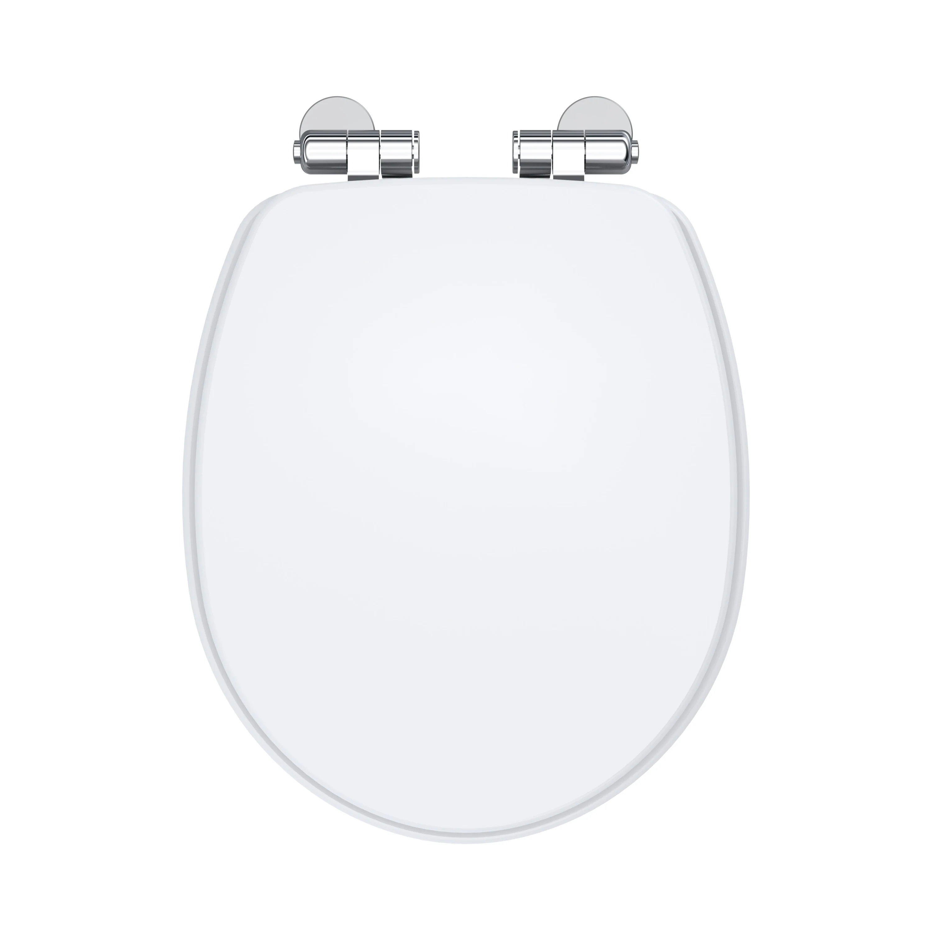 Nuie Legend Soft Close Wooden Toilet Seat - White