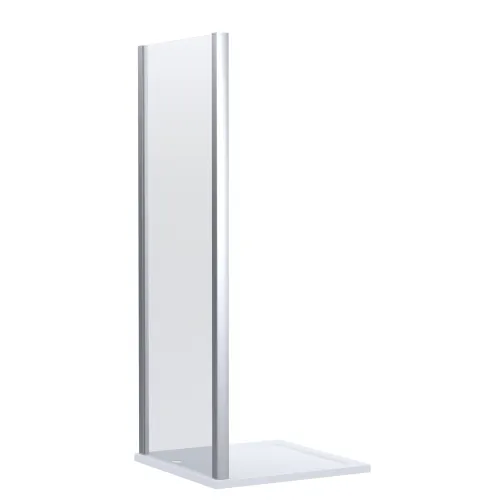 Nuie Lucie 900mm Side Panel - Chrome