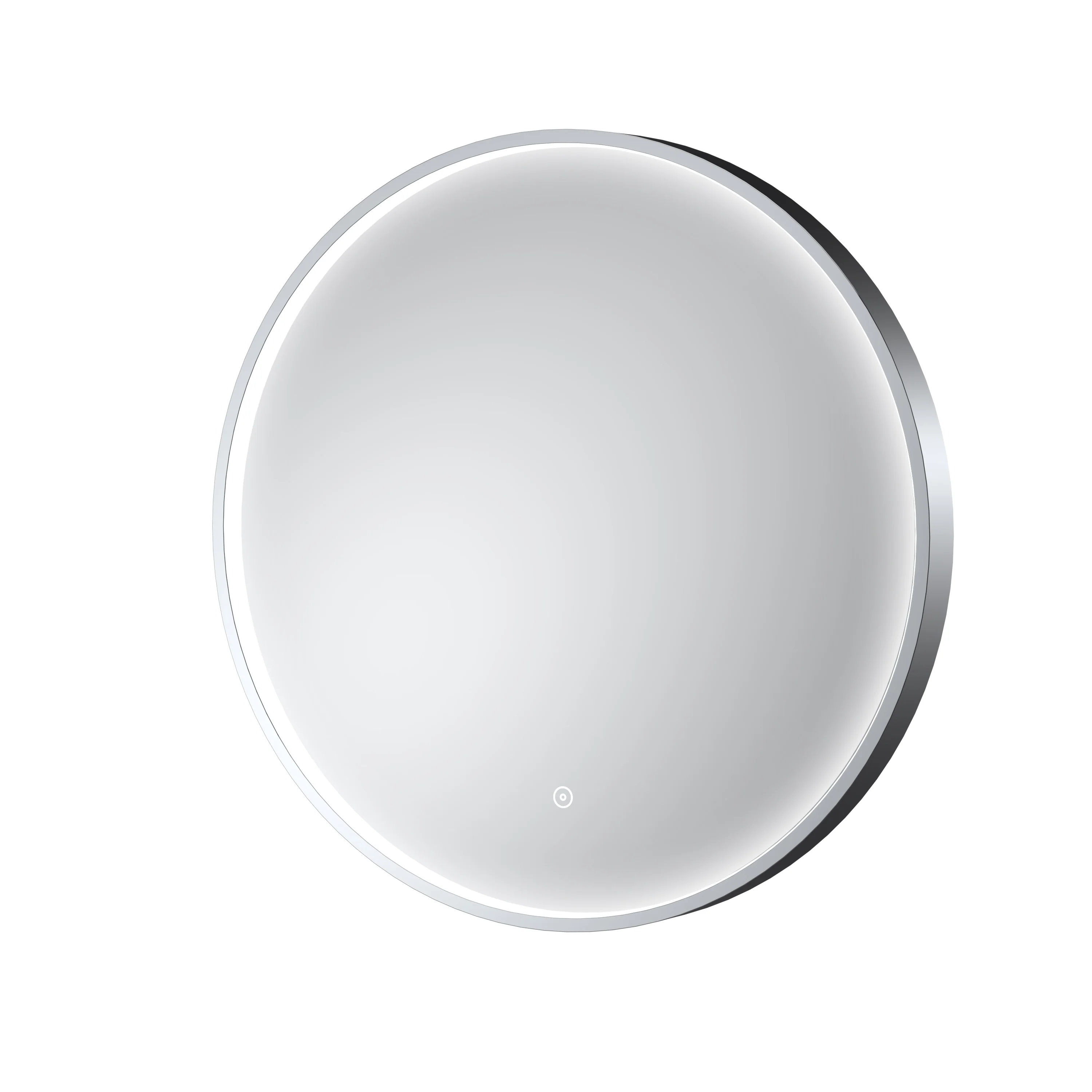 Nuie Mensa Inset Frame Led Mirror 600mm - Chrome - Image 2