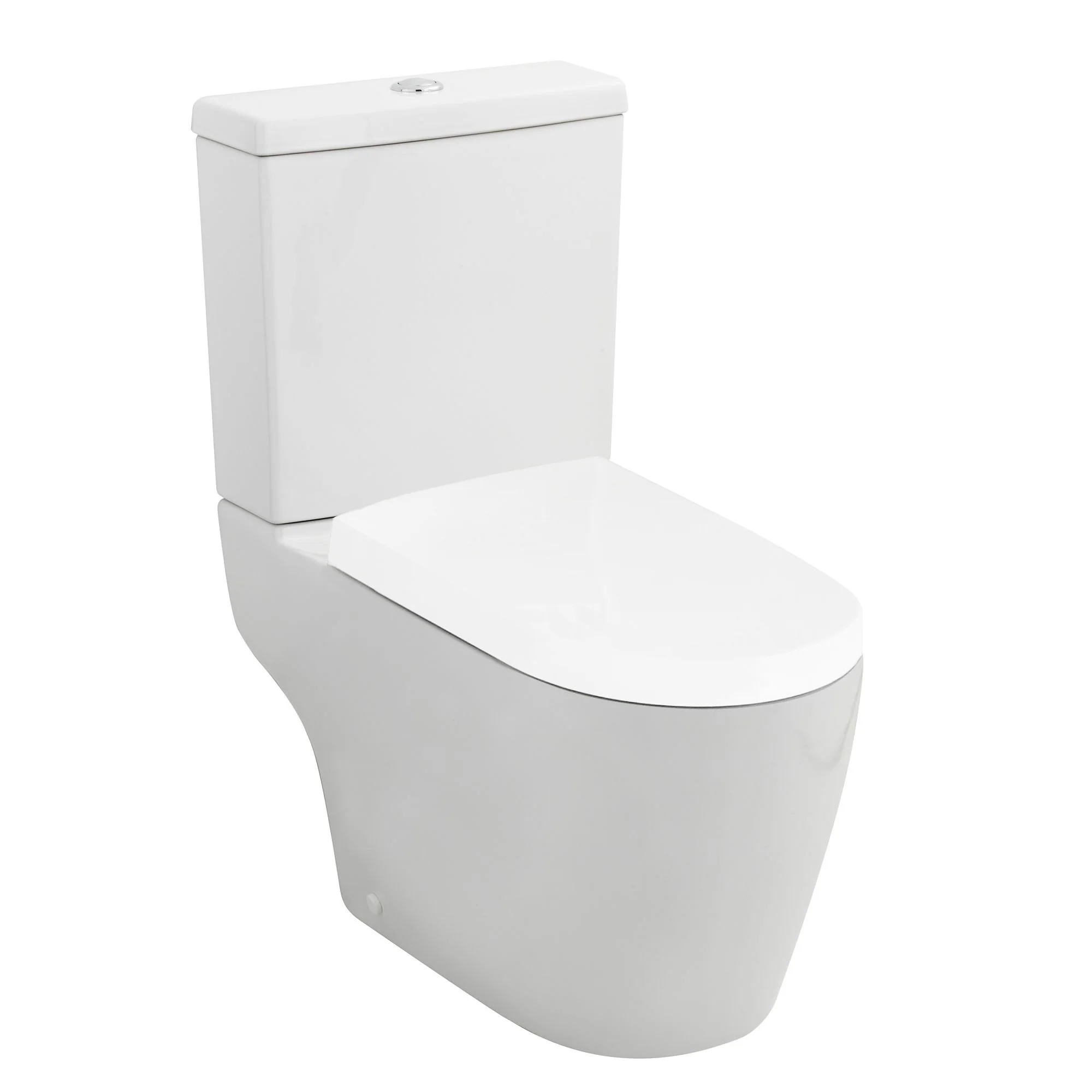 Nuie Provost Semi Flush to Wall WC - White