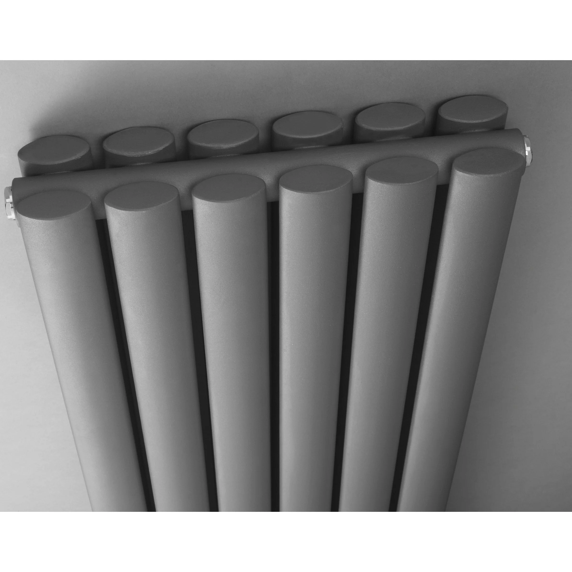 Nuie Revive Double Panel Designer Radiator - Anthracite - 1800 x 354 - Image 2