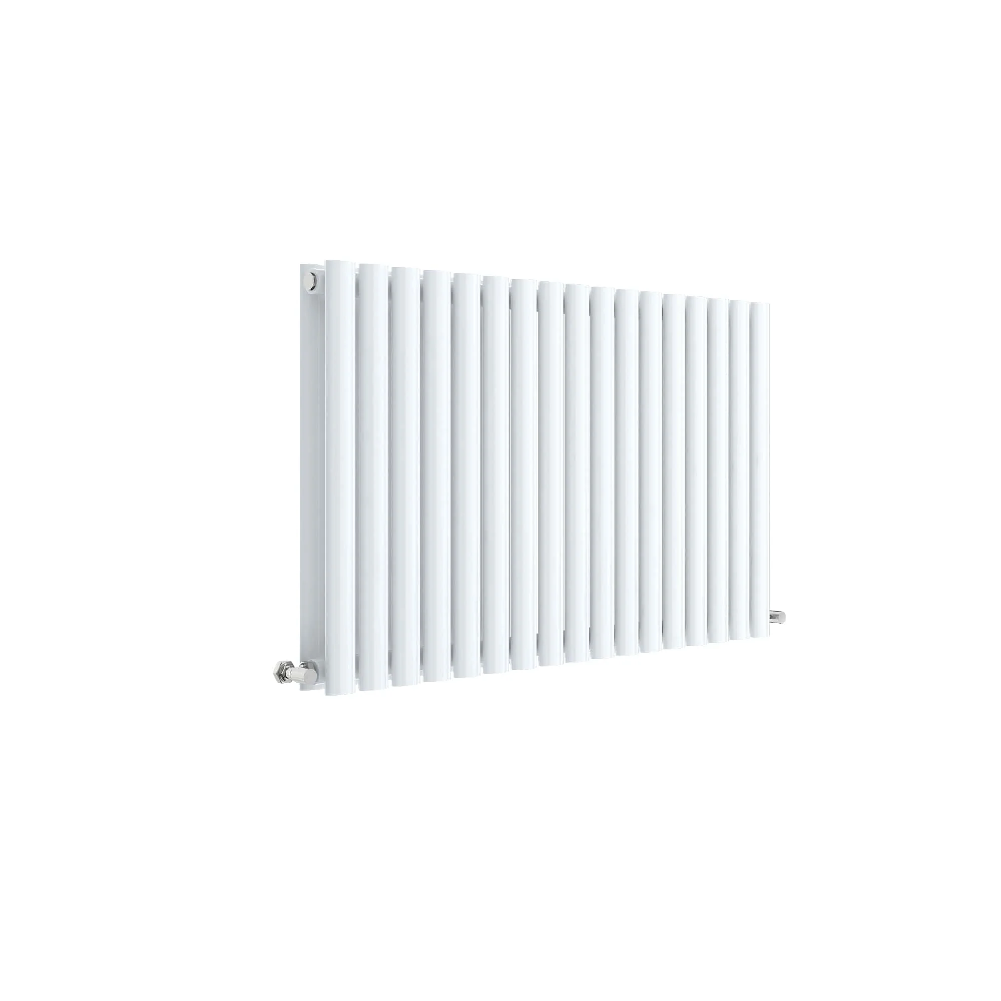 Nuie Revive Horizontal Double Panel Radiator 600 x 992 - High Gloss White - Image 2
