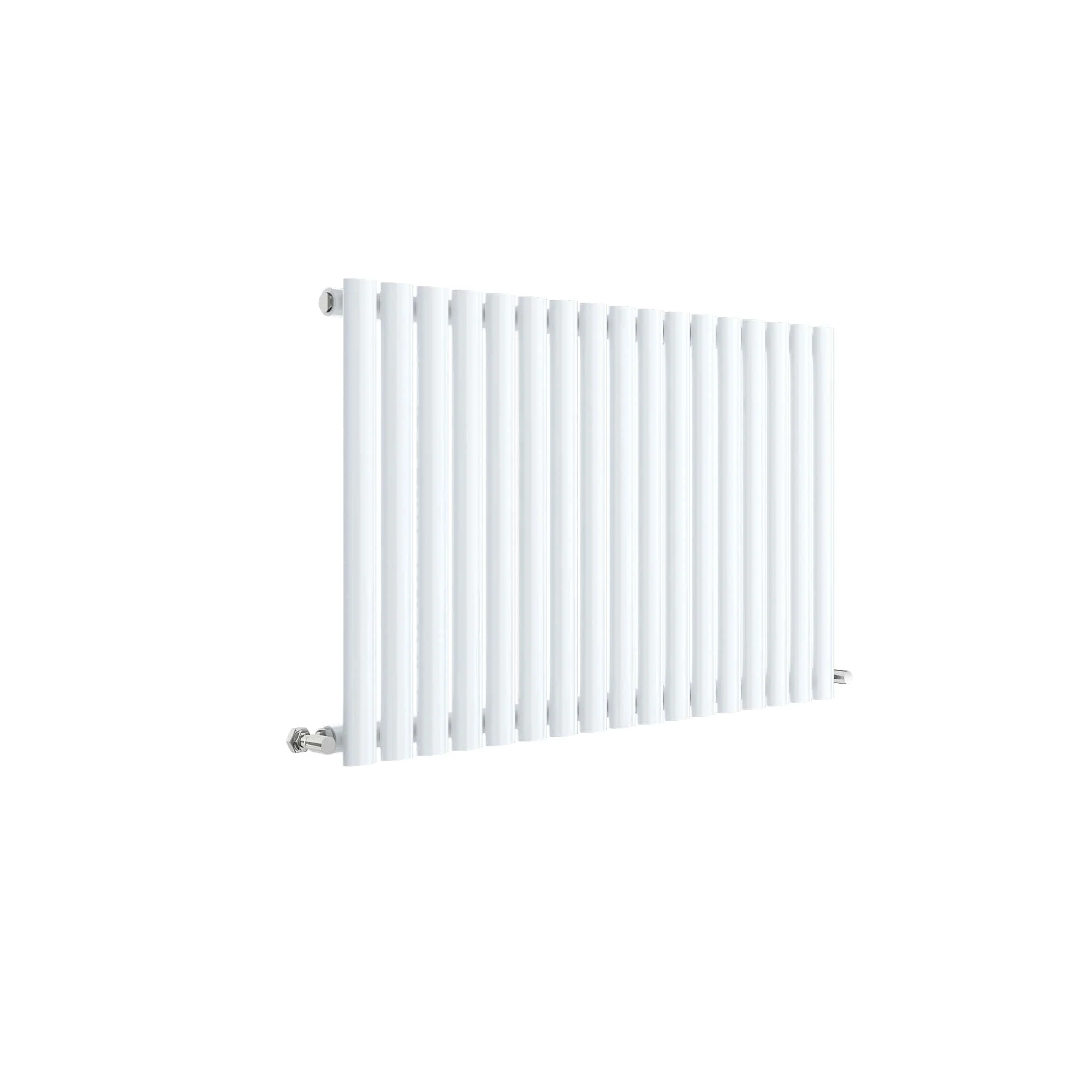 Nuie Revive Horizontal Single Panel Radiator 600 x 992 - High Gloss White - Image 2