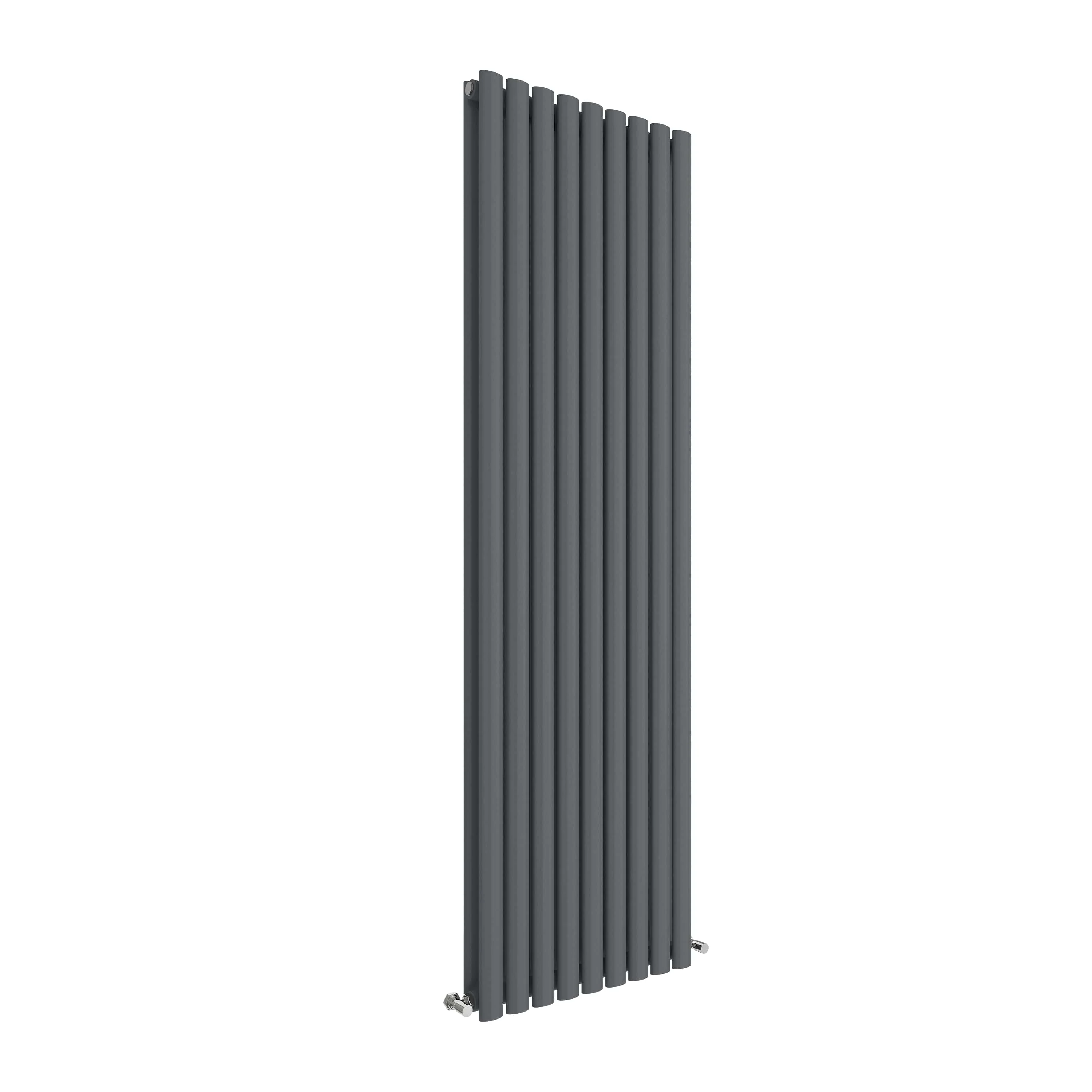 Nuie Revive Vertical Double Panel Radiator 1800 x 528 - Anthracite - Image 2