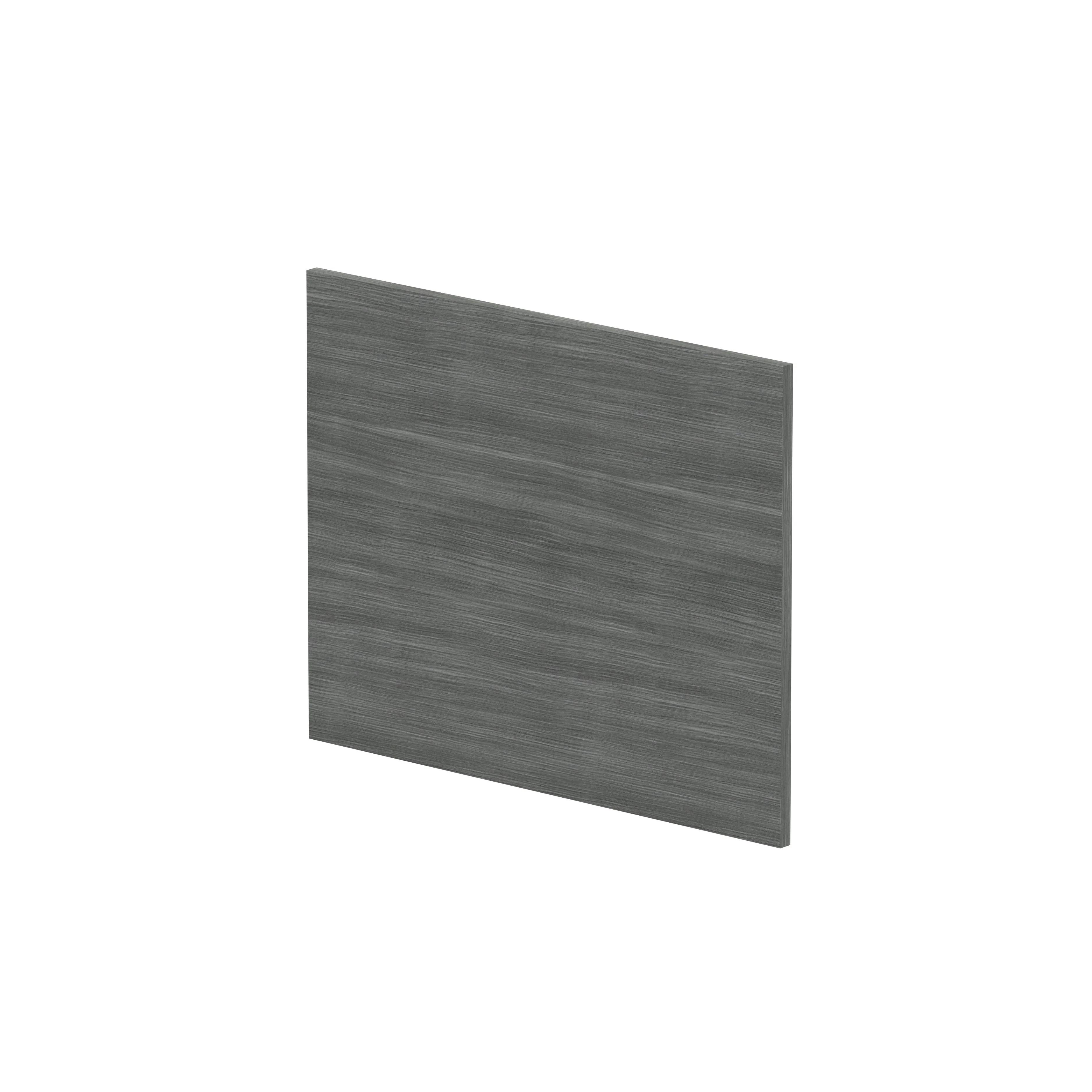 Nuie Shower Bath End Panel (700mm) - Anthracite Woodgrain