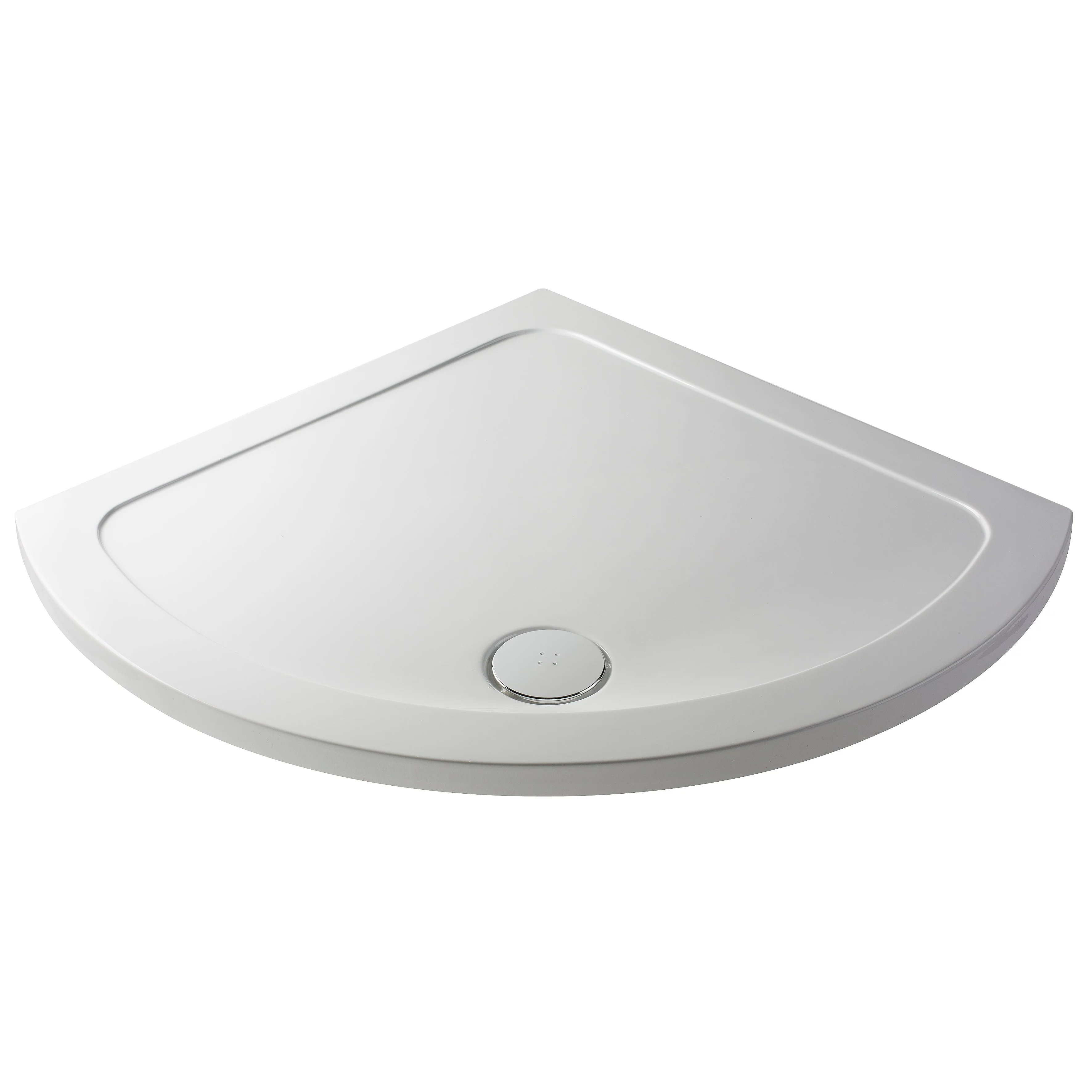 Nuie Single Entry Shower Tray 860x860mm - White
