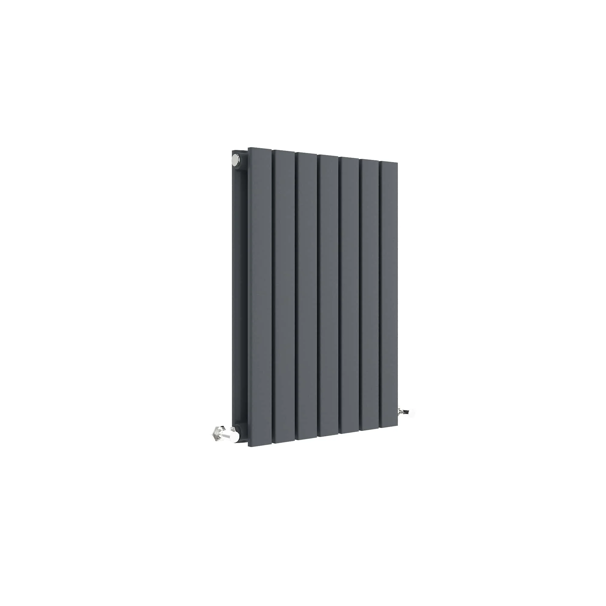 Nuie Sloane Horizontal Double Panel Radiator 600 x 412 - Anthracite - Image 2