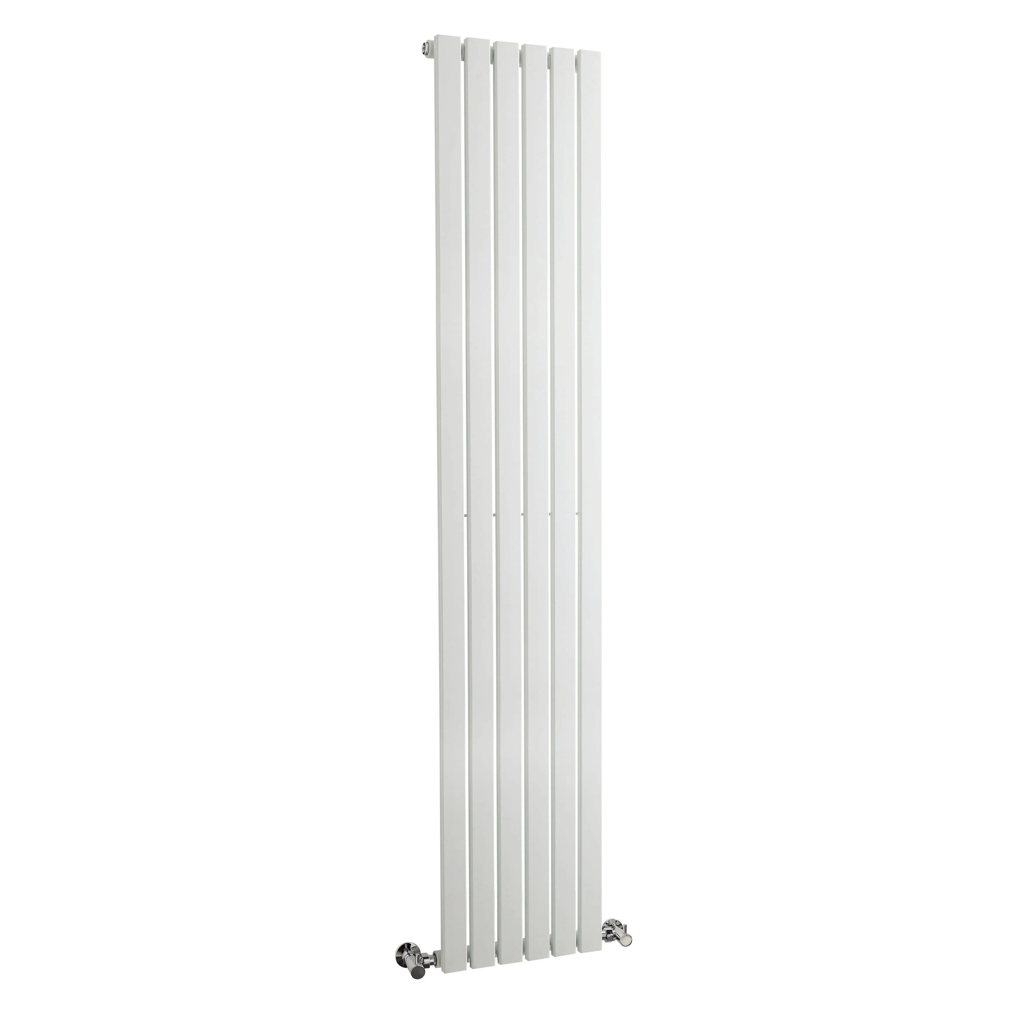 Nuie Sloane Single Panel Designer Radiator 1800 x 354 - Satin White