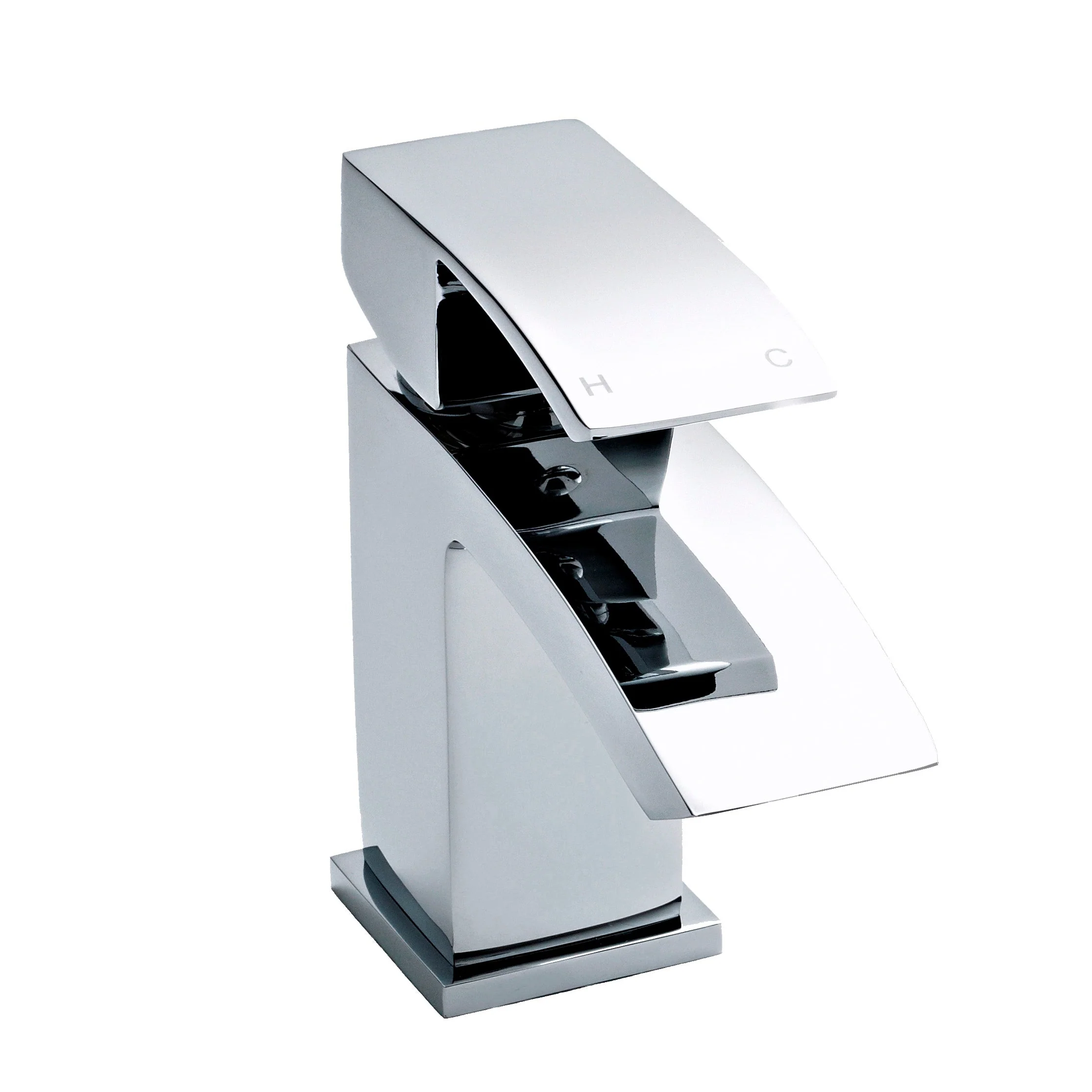 Nuie Vibe Midi Mono Basin Mixer - Chrome