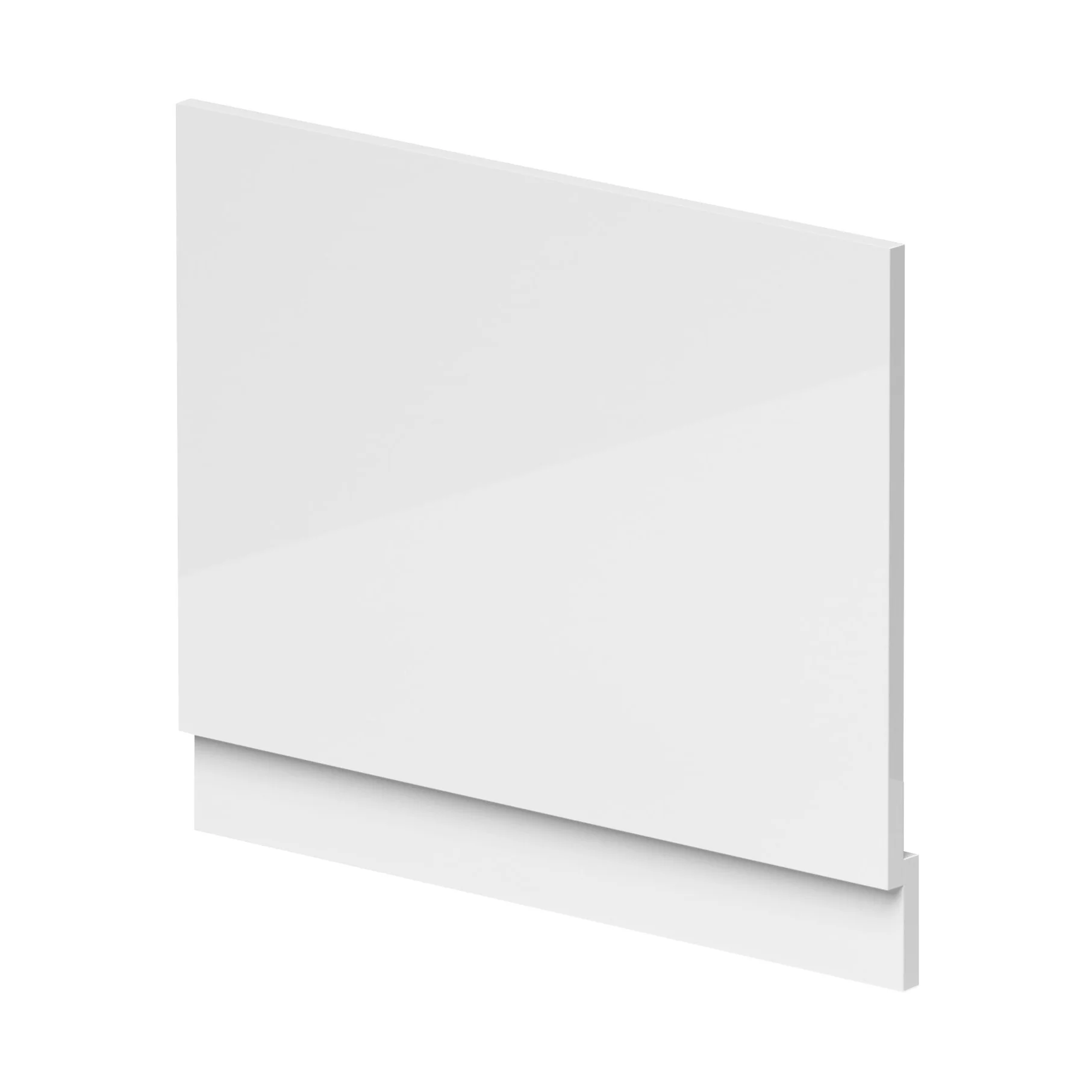 Nuie Waterproof Bath End Panel (700mm) - White