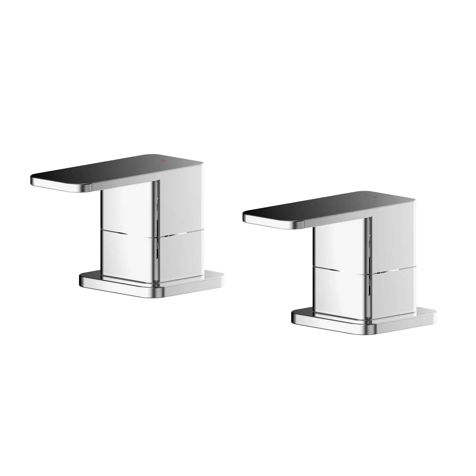 Nuie Windon  3/4" Side Valves - Chrome