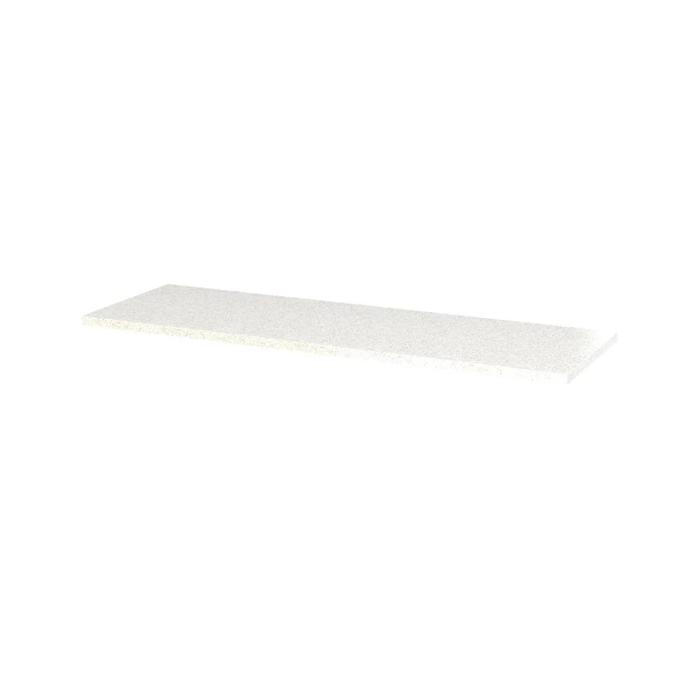 Laminate Worktop 2005x360x22mm - White Sparkle Grain