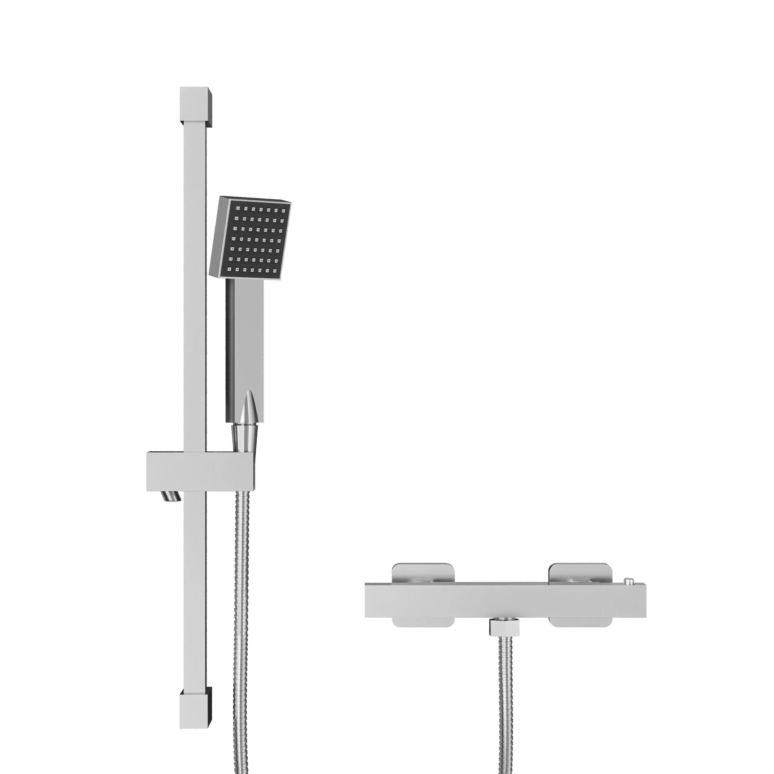 Oakley - Chrome Square Bar Valve w/ Slider Rail Kit - Image 4