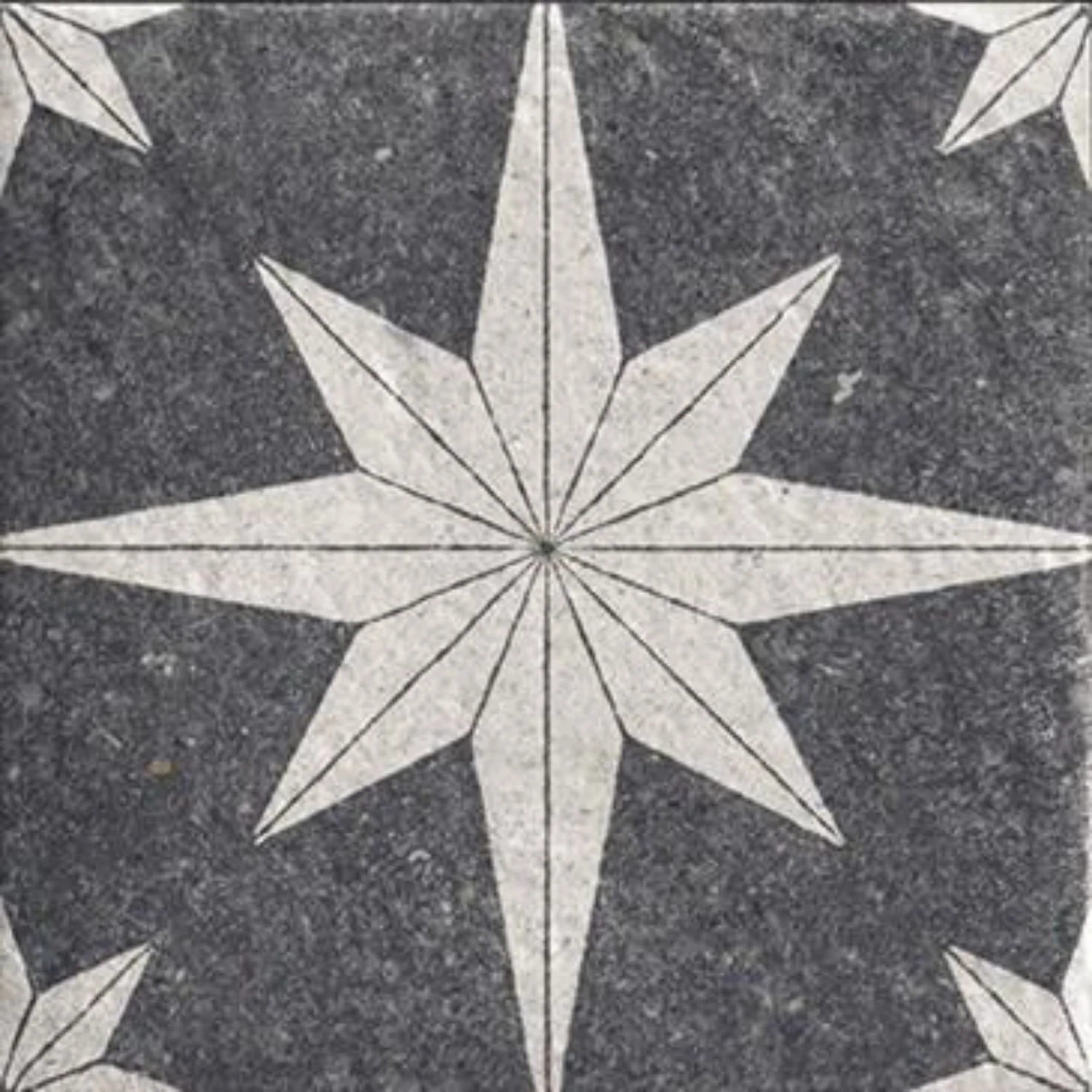 Orbit Matt Lava Porcelain Square Tile - Image 5