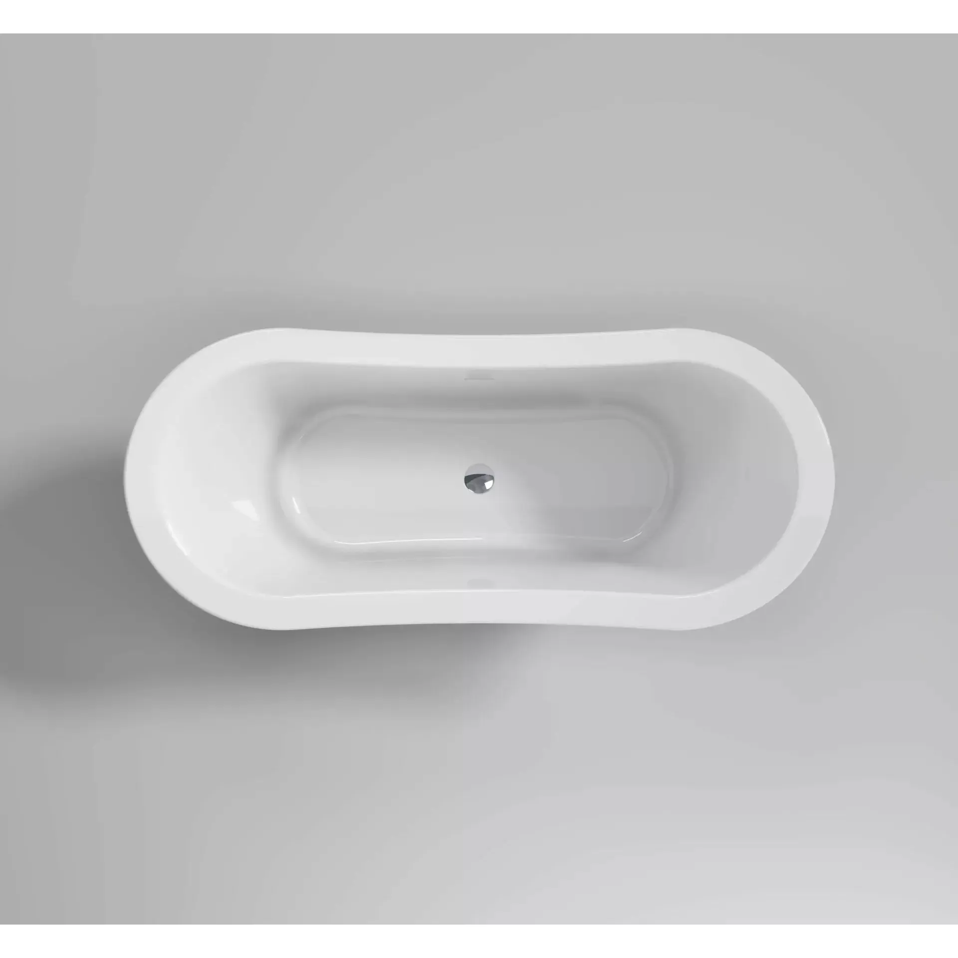 Double Ended Boat Bath by Owen & Oakes - 1700 x 740 - Matt White - Image 2
