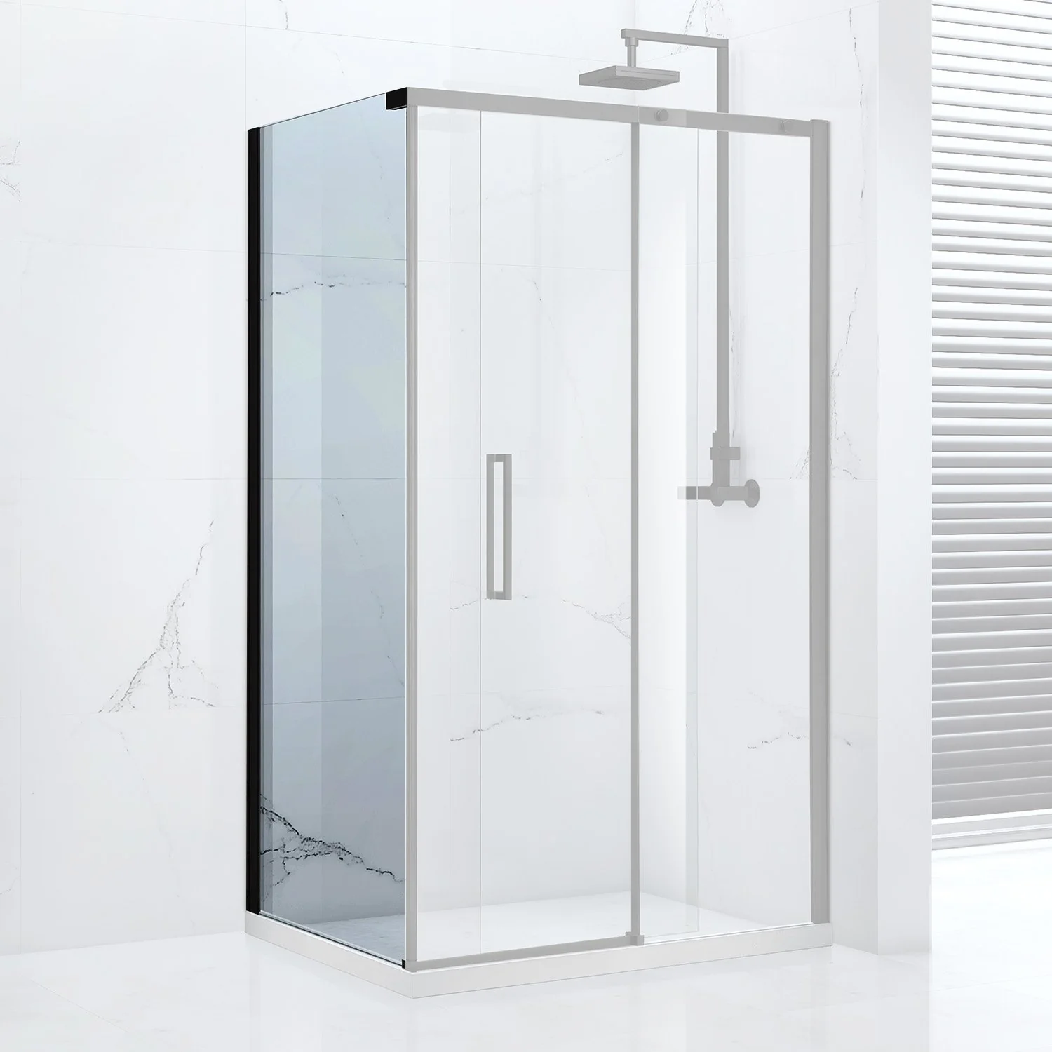 Owen & Oakes Slider Side Panel 900mm – Matt Black