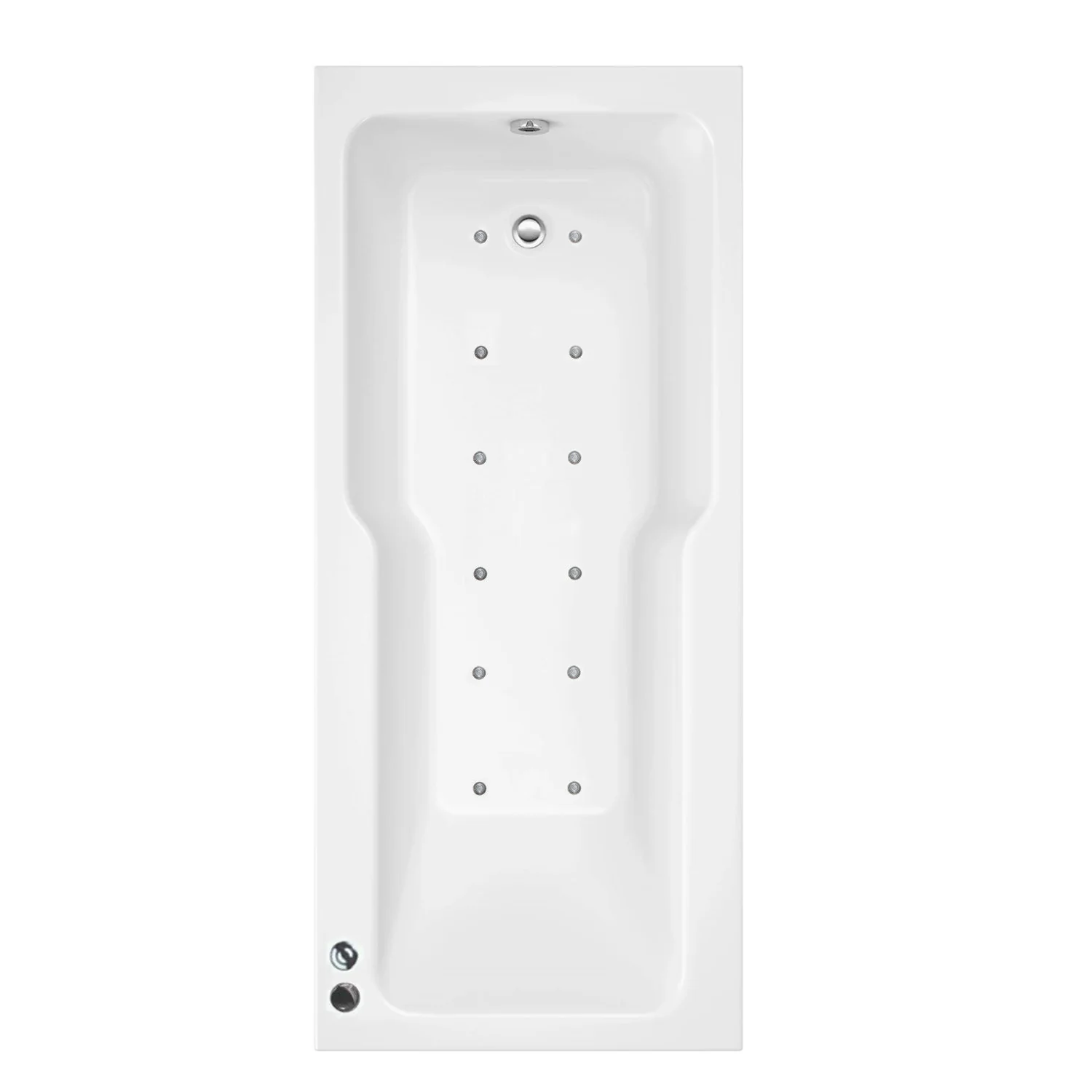 Owen & Oakes Visari 1700 x 750 Airspa Shower Bath