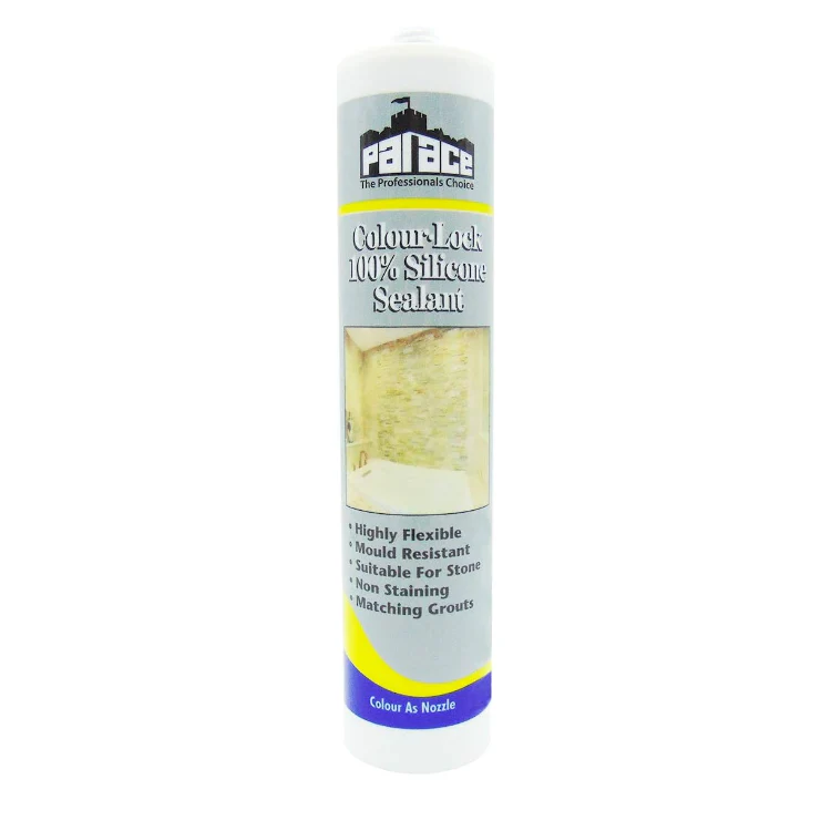 Palace Colour-Lock 100% Silicone Sealant 295ml - Sterling Silver