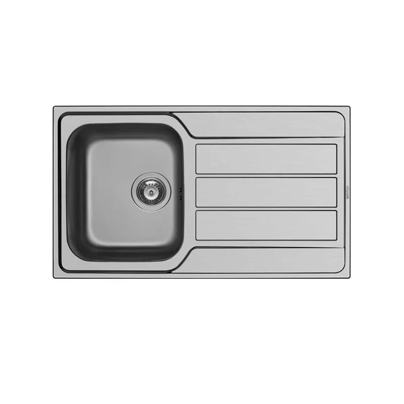 Pyramis Athena 860 x 500mm 1 Tap Hole Kitchen Sink